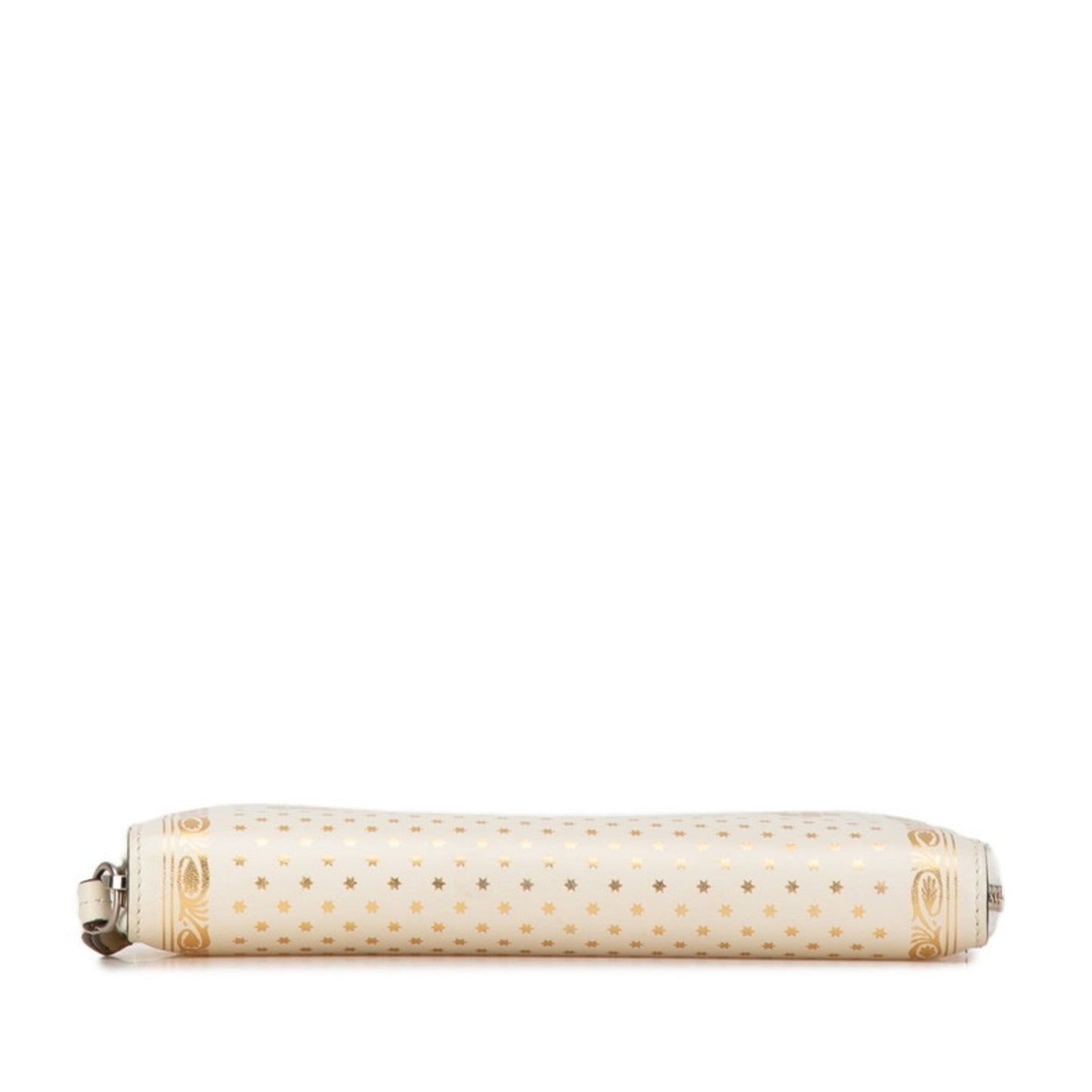 Gucci Ivory White Leather Long Wallet (Bi-Fold)