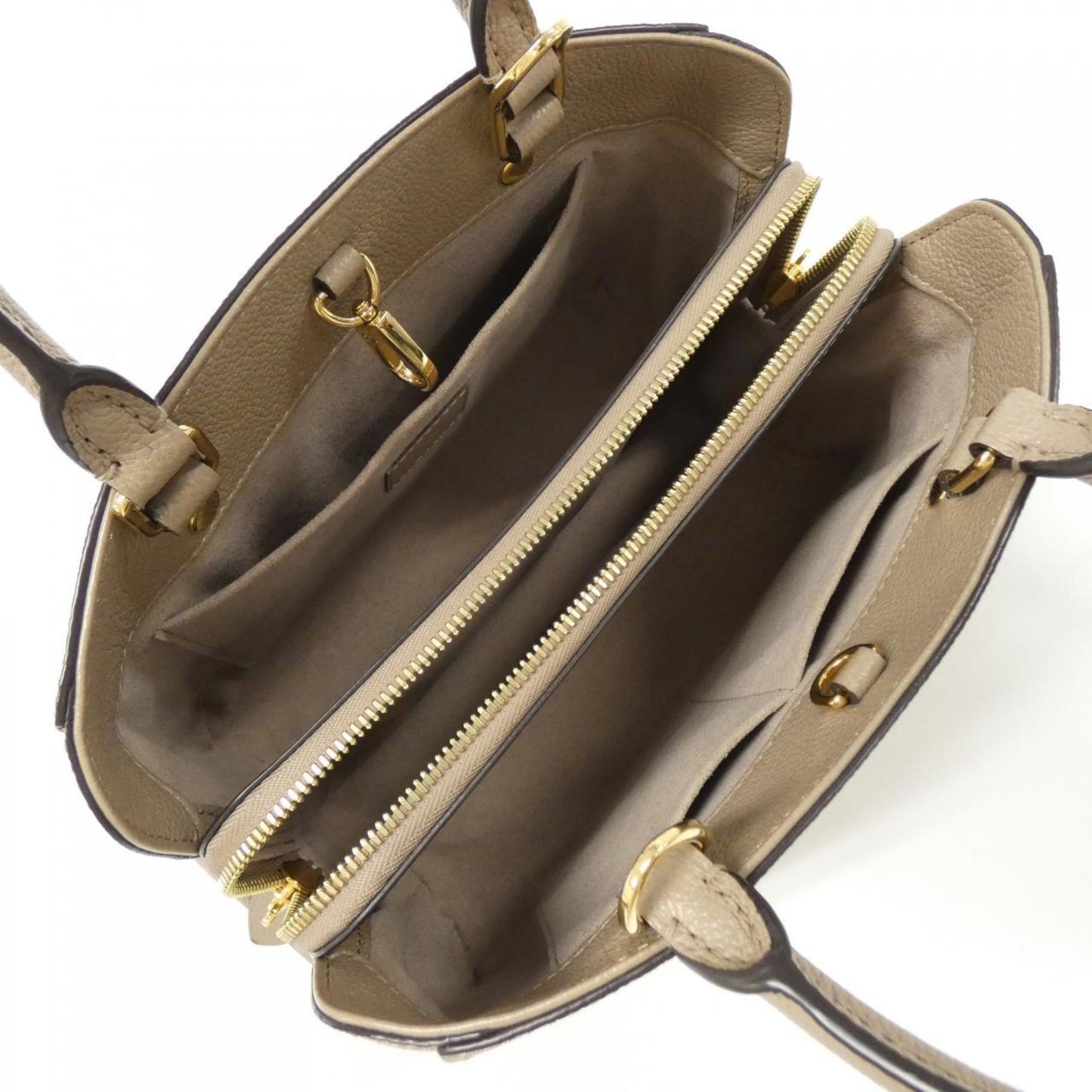 Louis Vuitton Tourterelle Leather Handbag Shoulder Bag