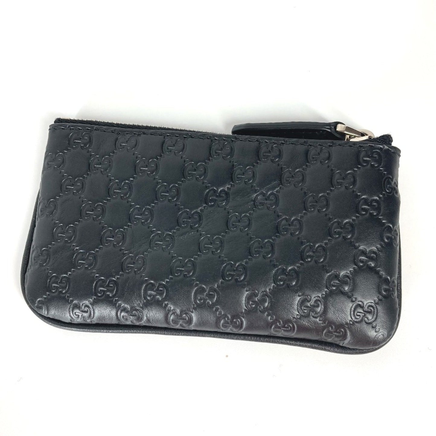 Gucci Black Leather Coin Purse/Coin Case
