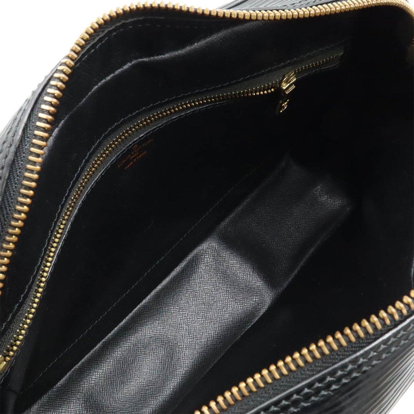 Louis Vuitton Noir Epi Leather Shoulder Bag