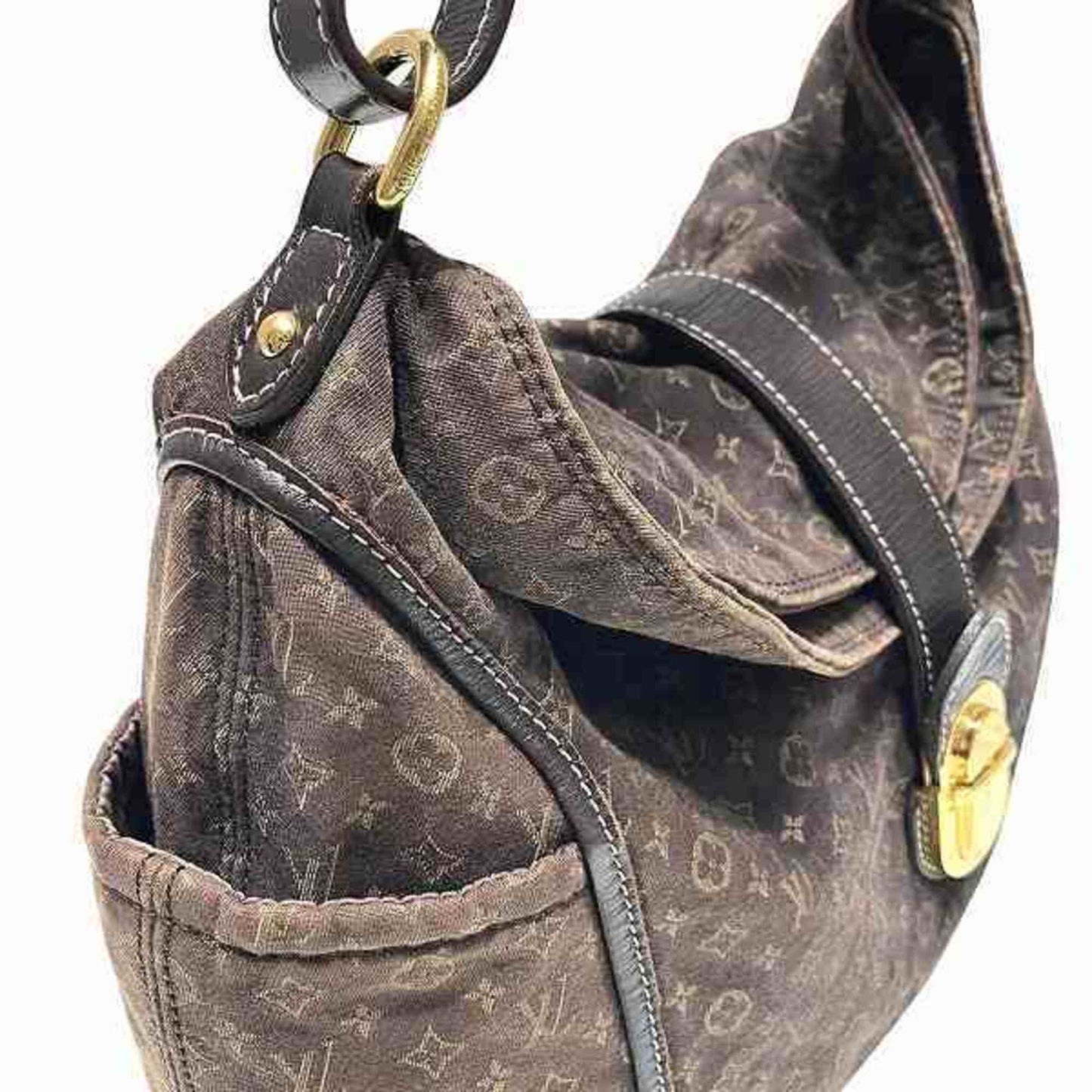 Louis Vuitton Fusain Canvas Shoulder Bag