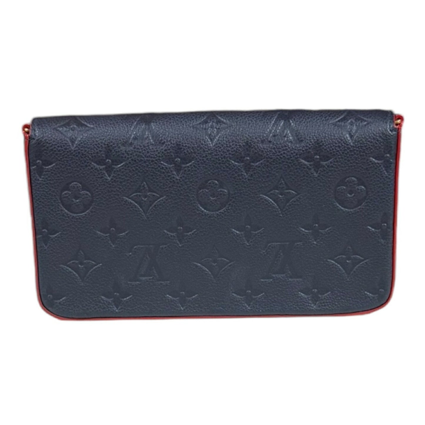 Louis Vuitton Monogram Empreinte Marine Rouge Navy Monogram Empreinte Shoulder Bag