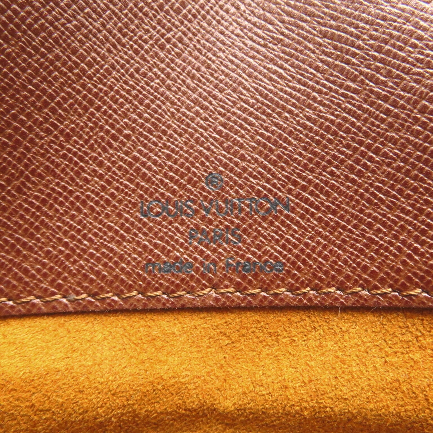 Louis Vuitton Brown Monogram Coated Canvas Shoulder Bag