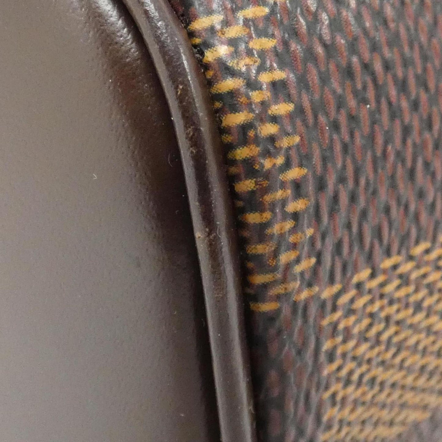 Louis Vuitton Damier Ebene Coated Canvas Shoulder Bag