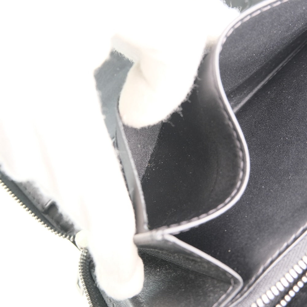 Louis Vuitton Zippy Organizer Black Leather Wallet