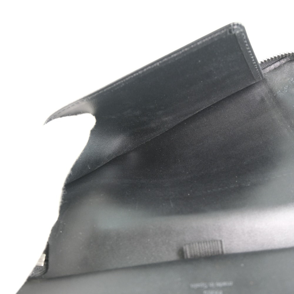 Louis Vuitton Zippy Organizer Black Leather Wallet