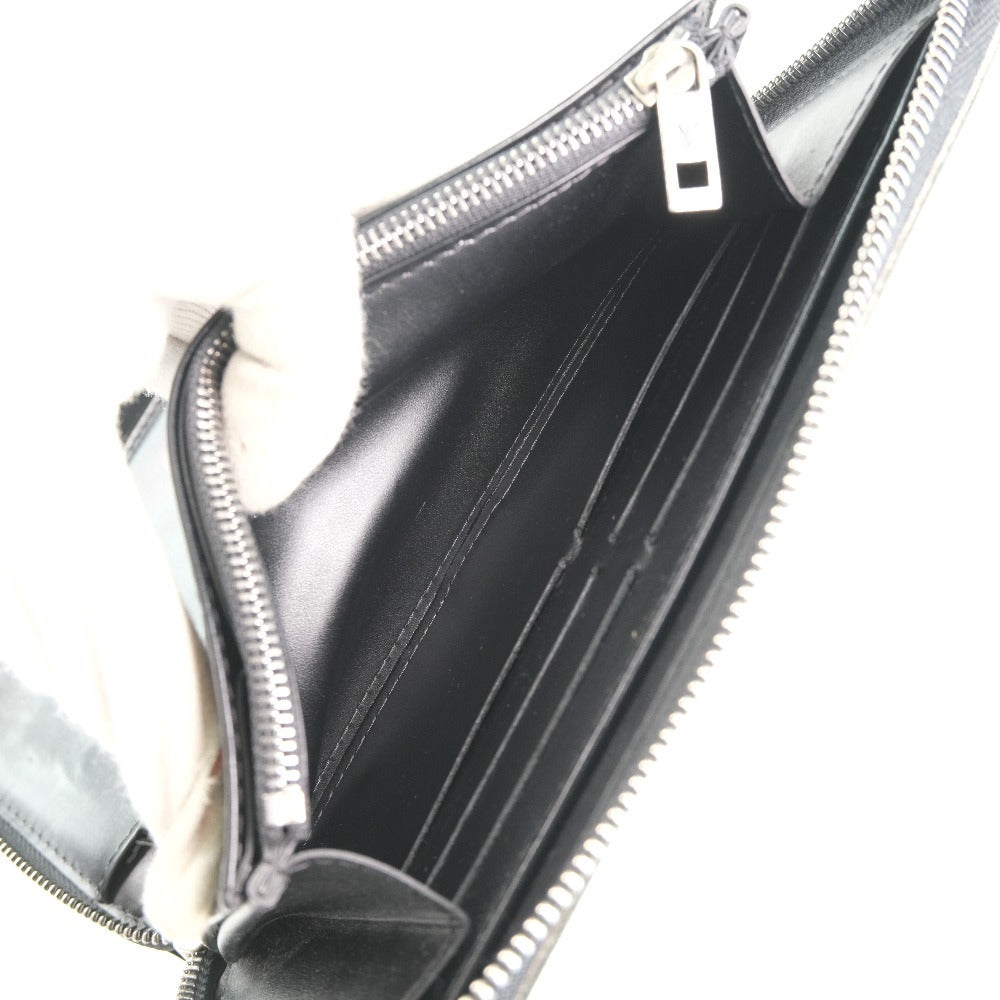 Louis Vuitton Zippy Organizer Black Leather Wallet