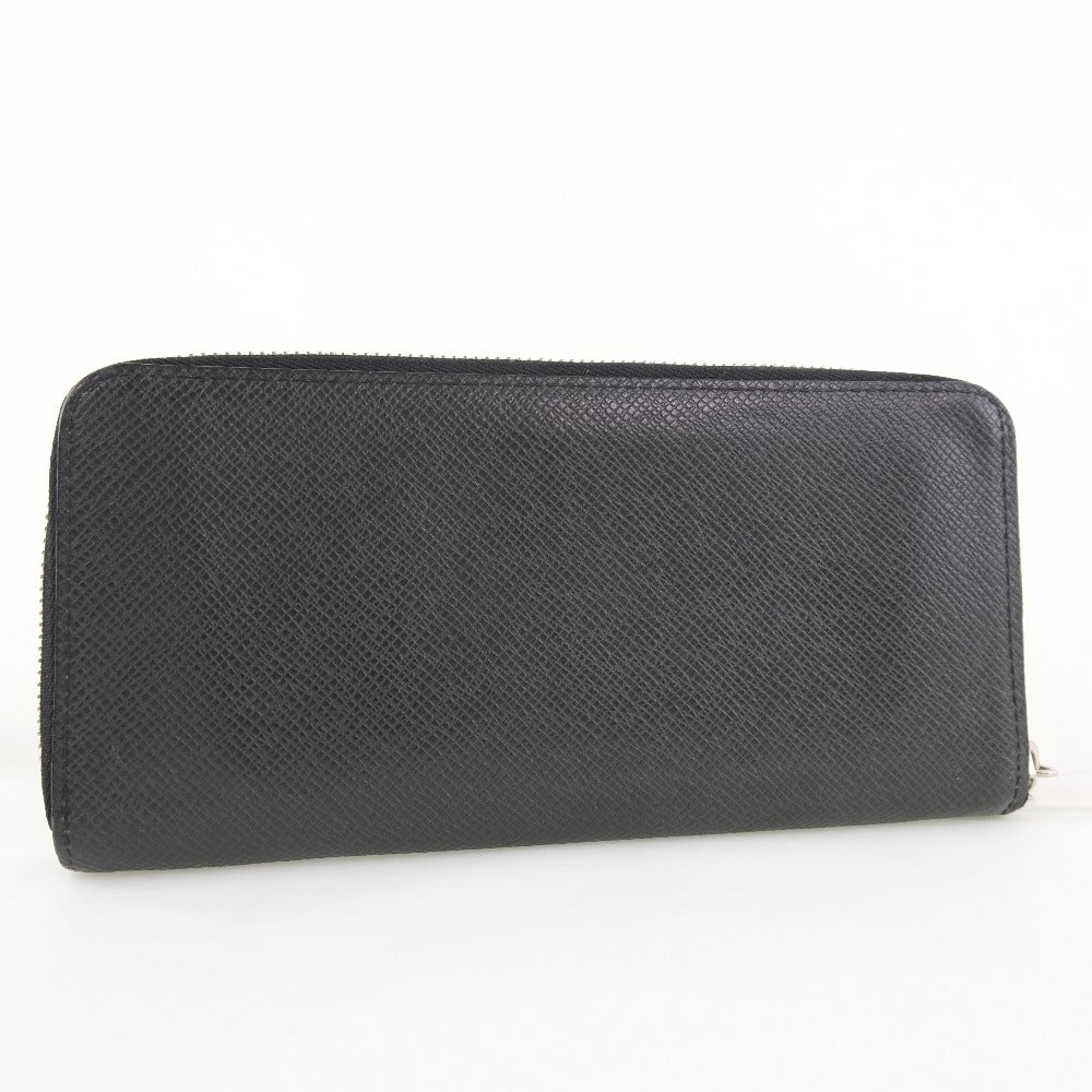 Louis Vuitton Zippy Wallet Vertical Black Leather Wallet