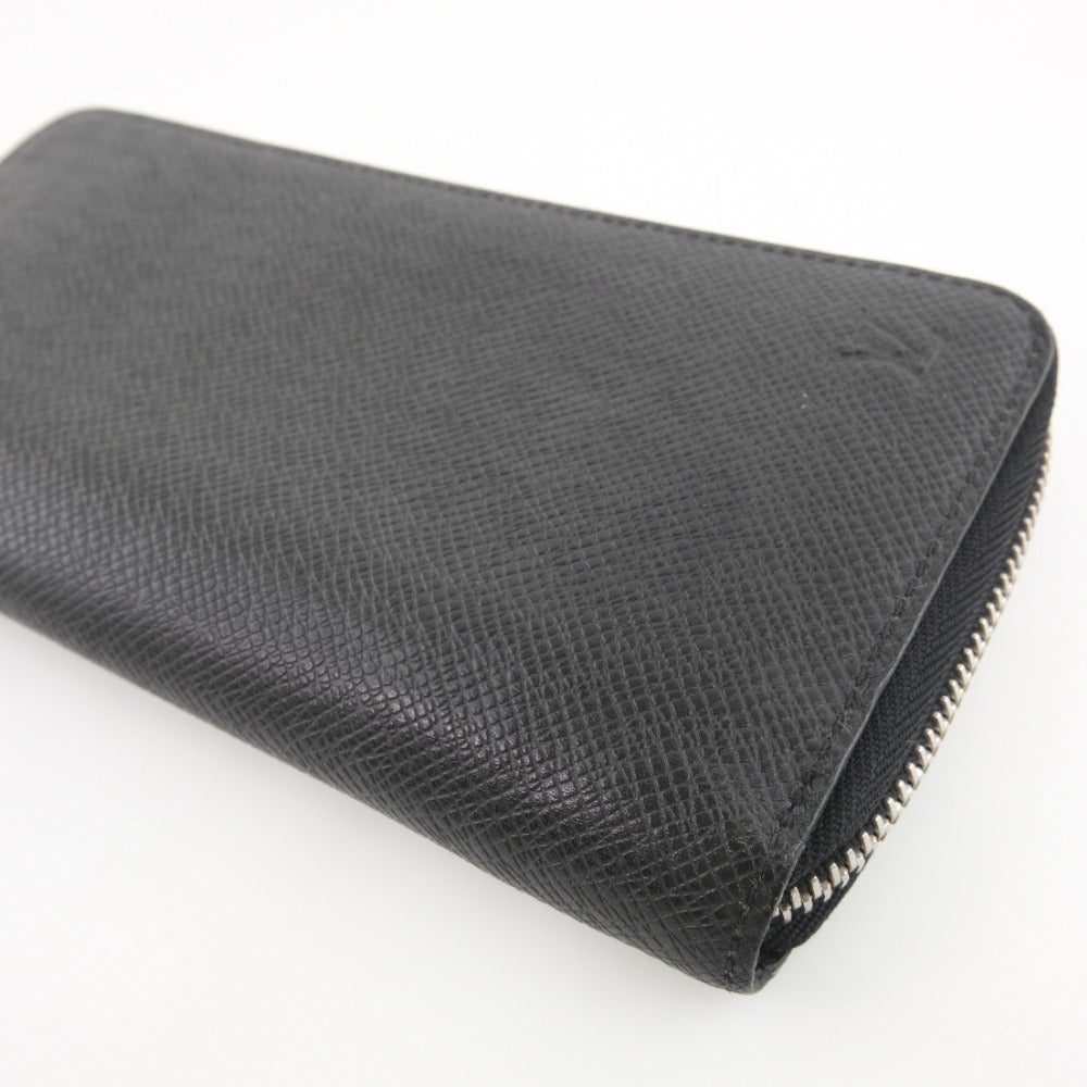 Louis Vuitton Zippy Wallet Vertical Black Leather Wallet