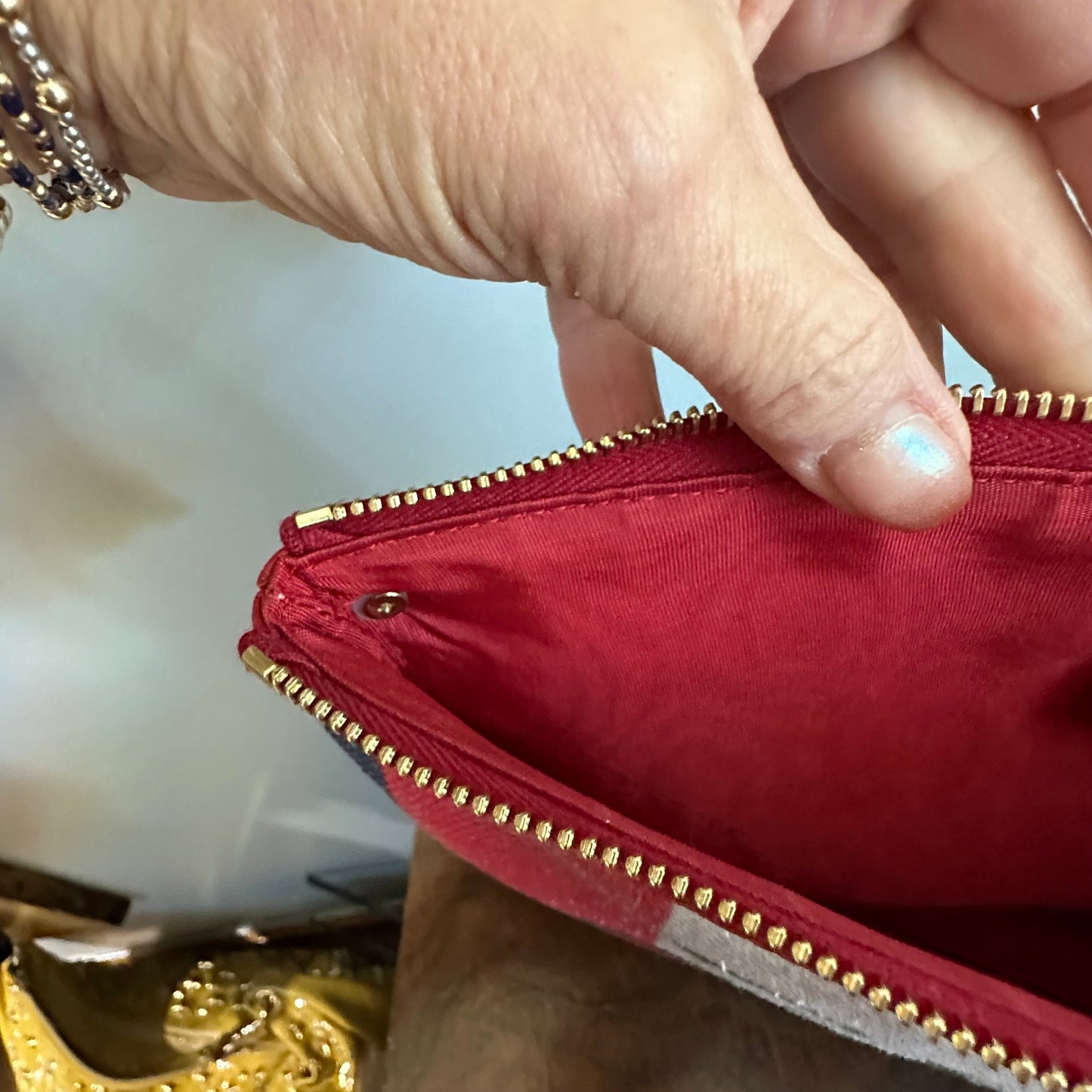 The Junco Crossbody - Red/White/Blue Orvis bags Gucci GG