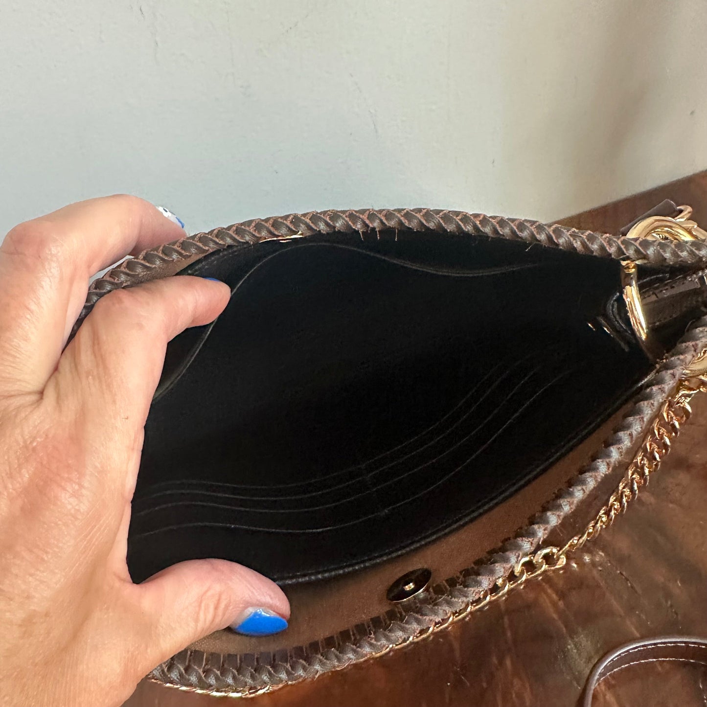 The Swan Crossbody -Orvis bags Damier in Brown