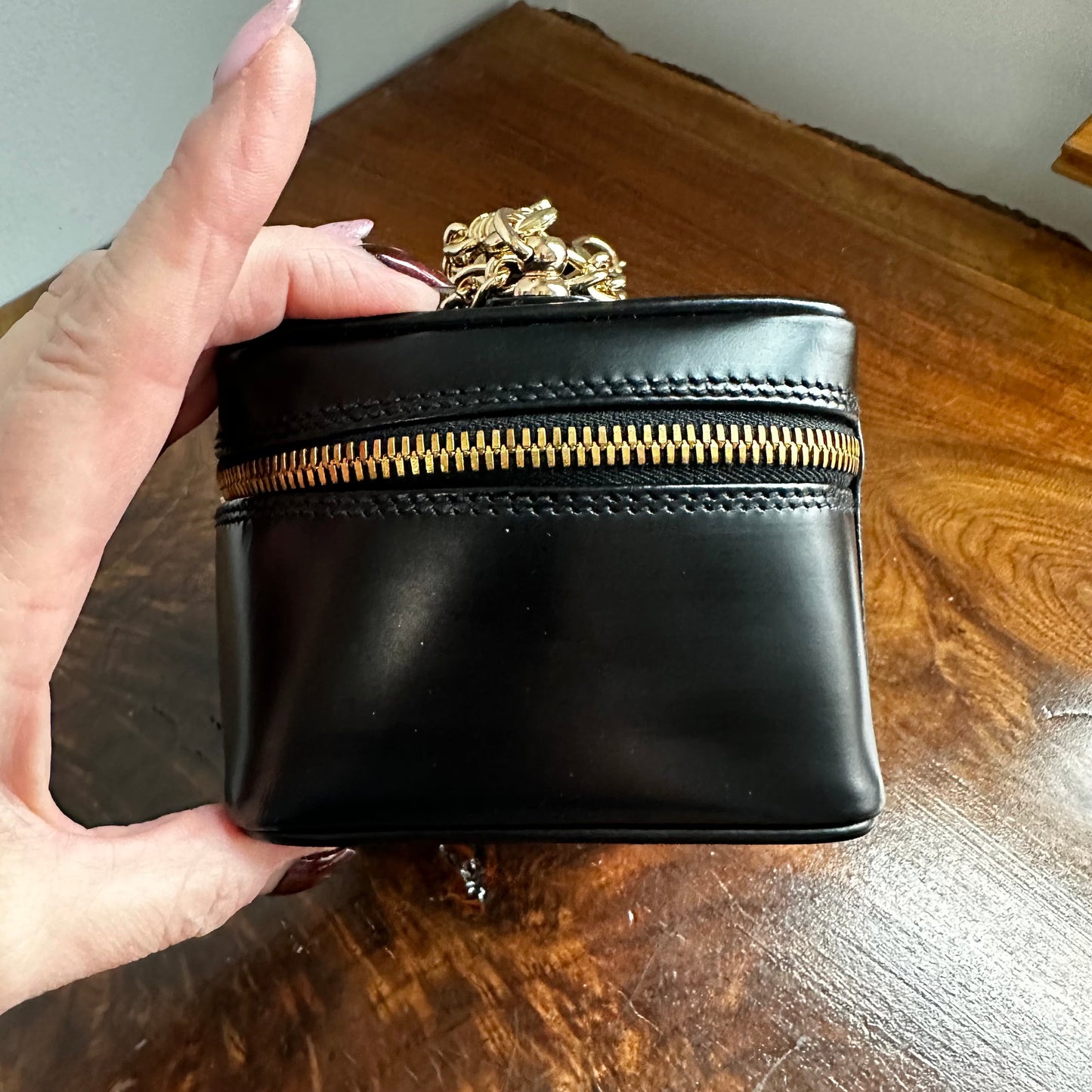 The Junco Crossbody/Clutch -Orvis bags Gucci Bamboo Cosmetic Bag in Black Leather