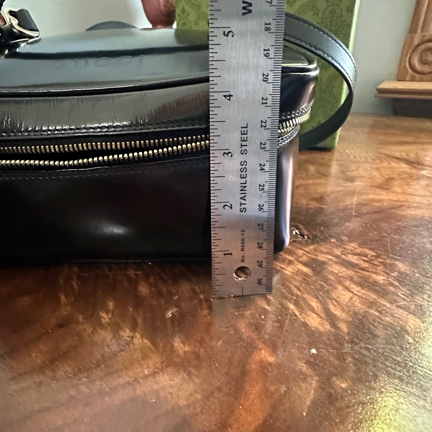 The Junco Crossbody/Clutch - Larger Orvis bags Gucci Bamboo Cosmetic Bag in Black Leather