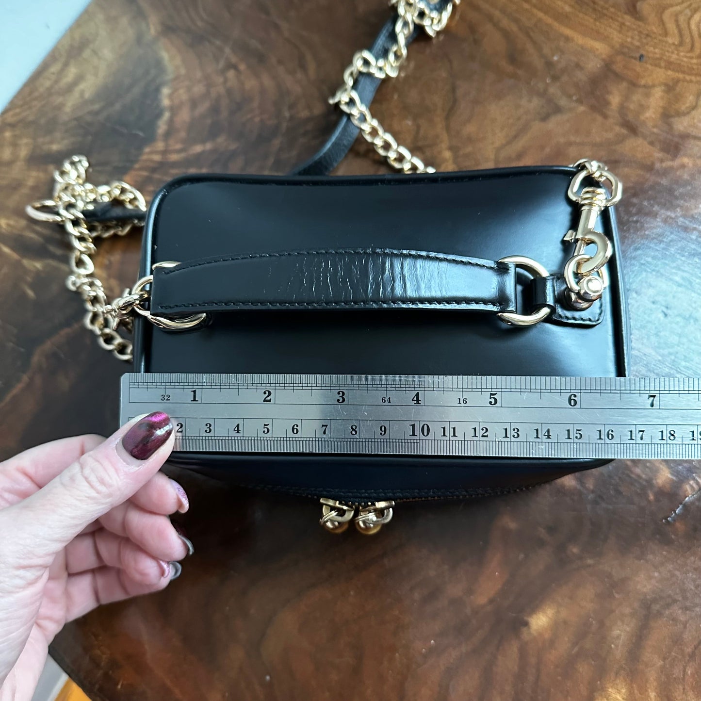 The Junco Crossbody/Clutch -Orvis bags Gucci Bamboo Cosmetic Bag in Black Leather