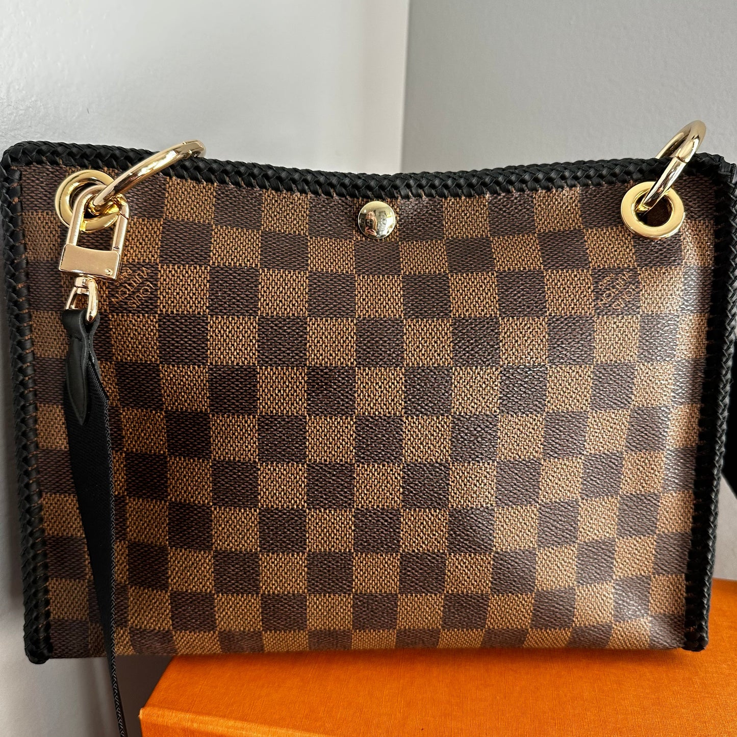 The Swan Crossbody -Orvis bags Damier in Black