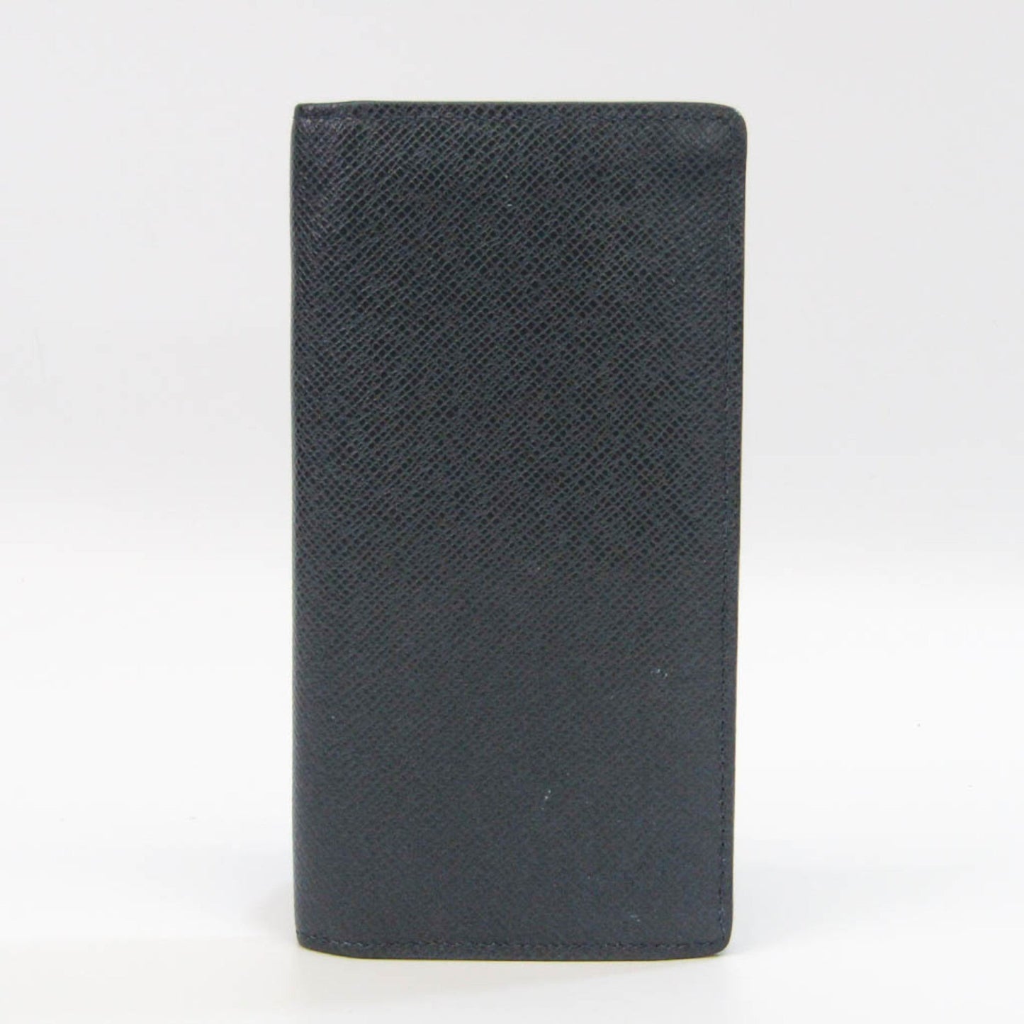 Louis Vuitton Portefeuille Brazza Navy Leather Wallet ()