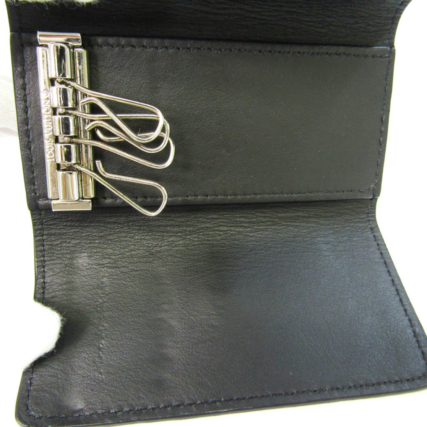 Louis Vuitton Multiclés 4 Black Leather Wallet