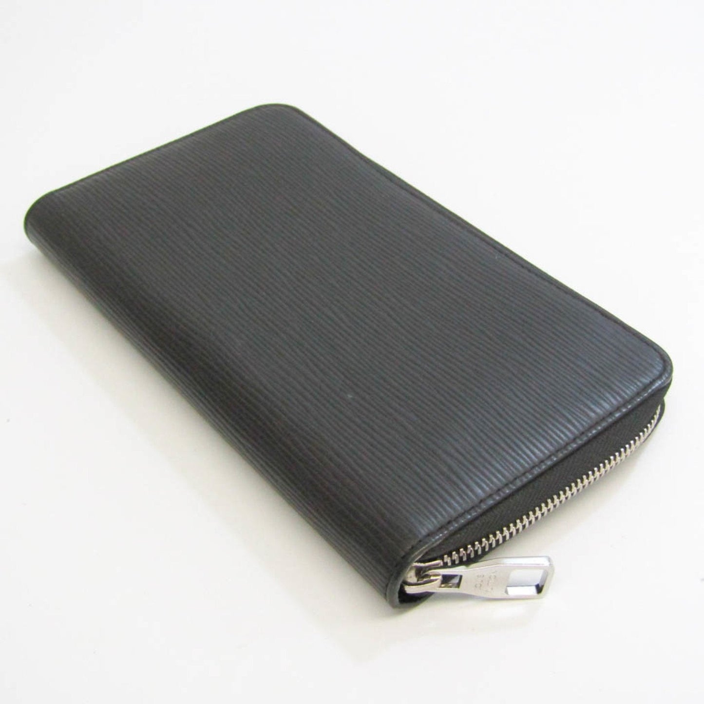 Louis Vuitton Zippy Organizer Black Leather Wallet
