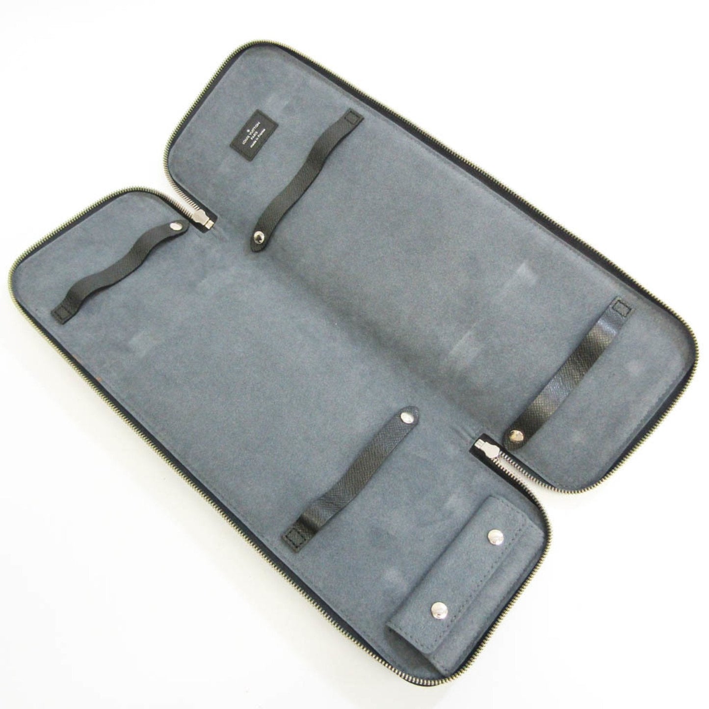 Louis Vuitton Etui 5 Cravates Black Leather Tie ()