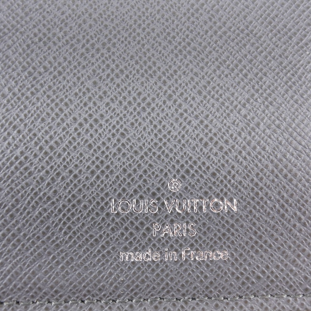 Louis Vuitton Brazza Grey Leather Wallet