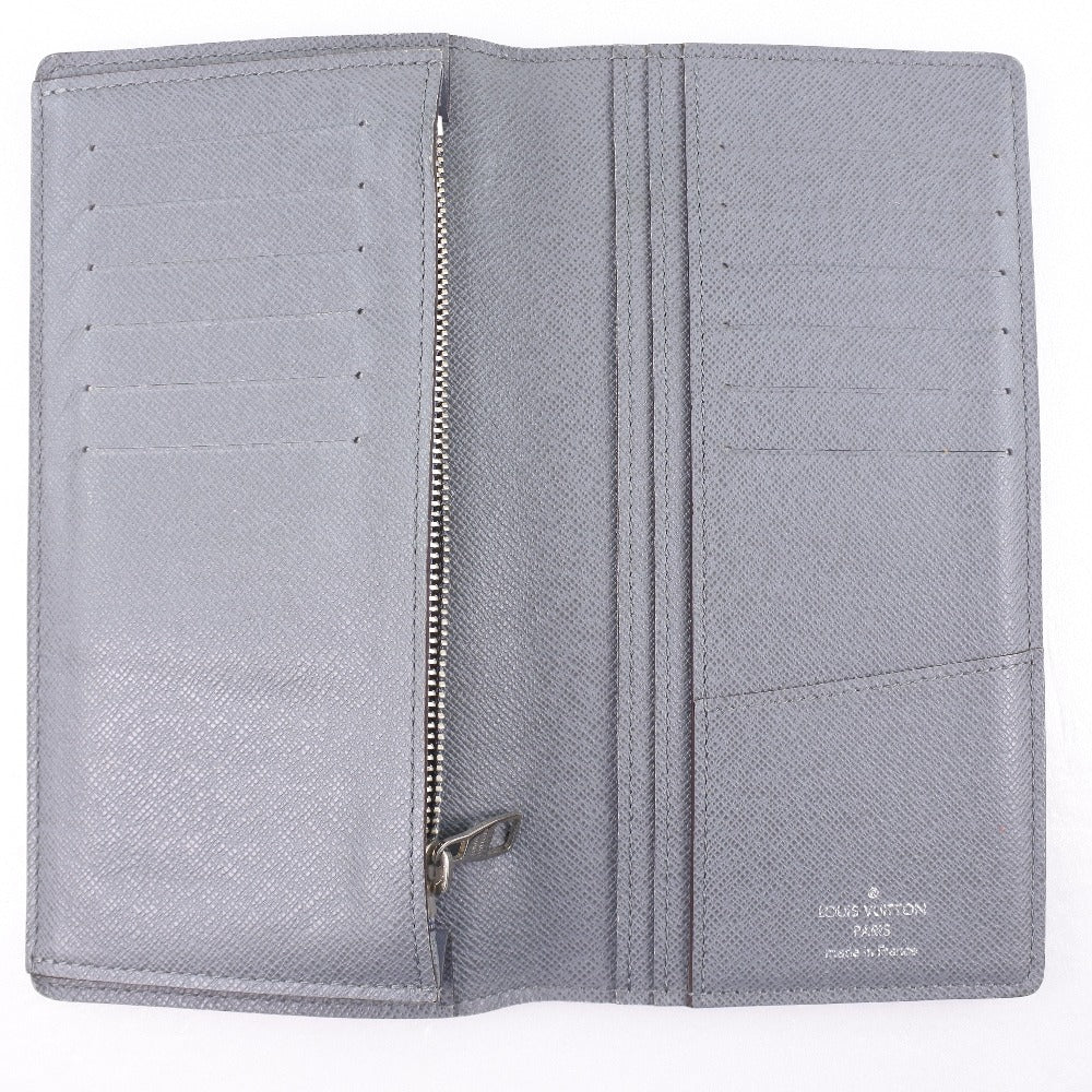 Louis Vuitton Brazza Grey Leather Wallet