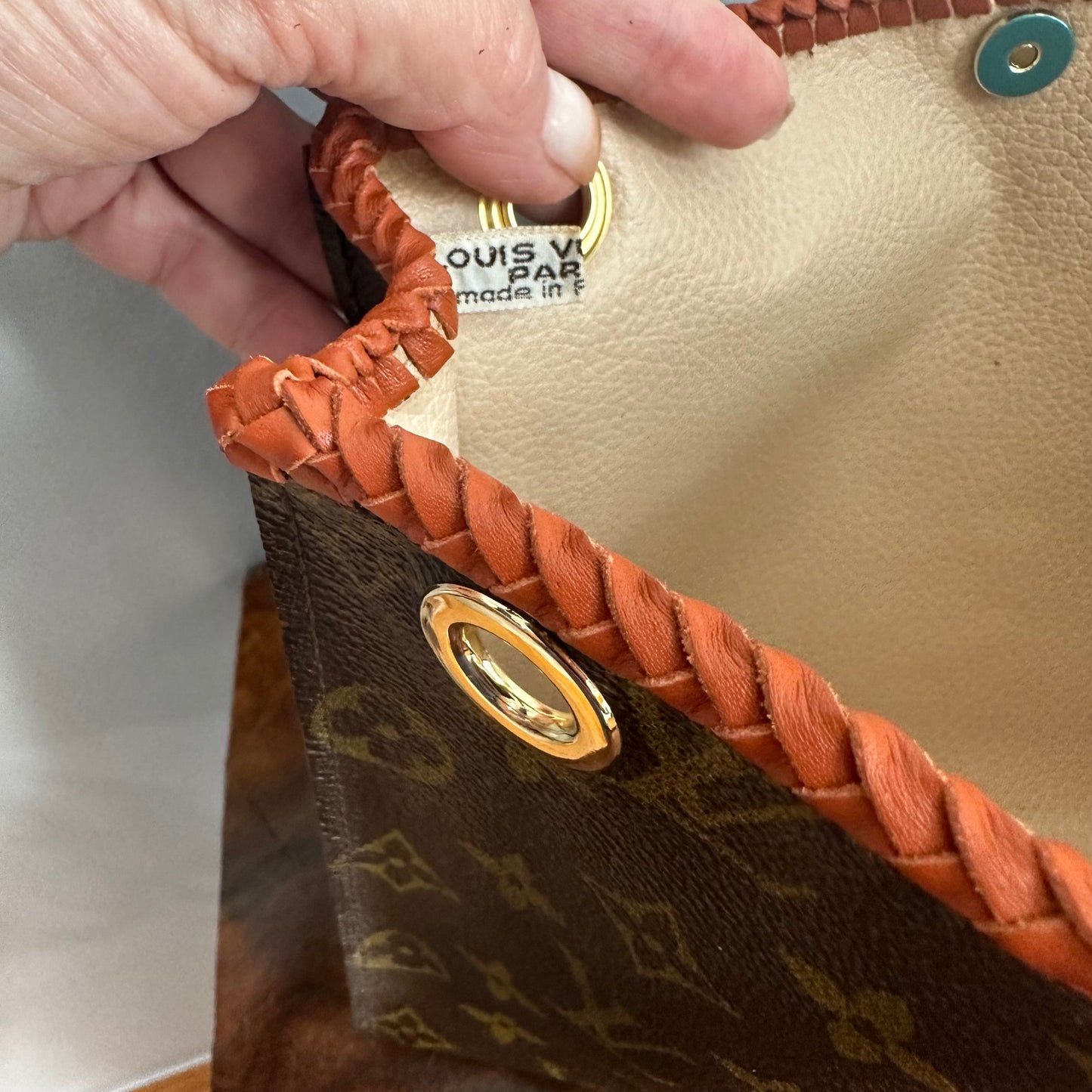The Swan Crossbody -Orvis bags Monogram in Whiskey