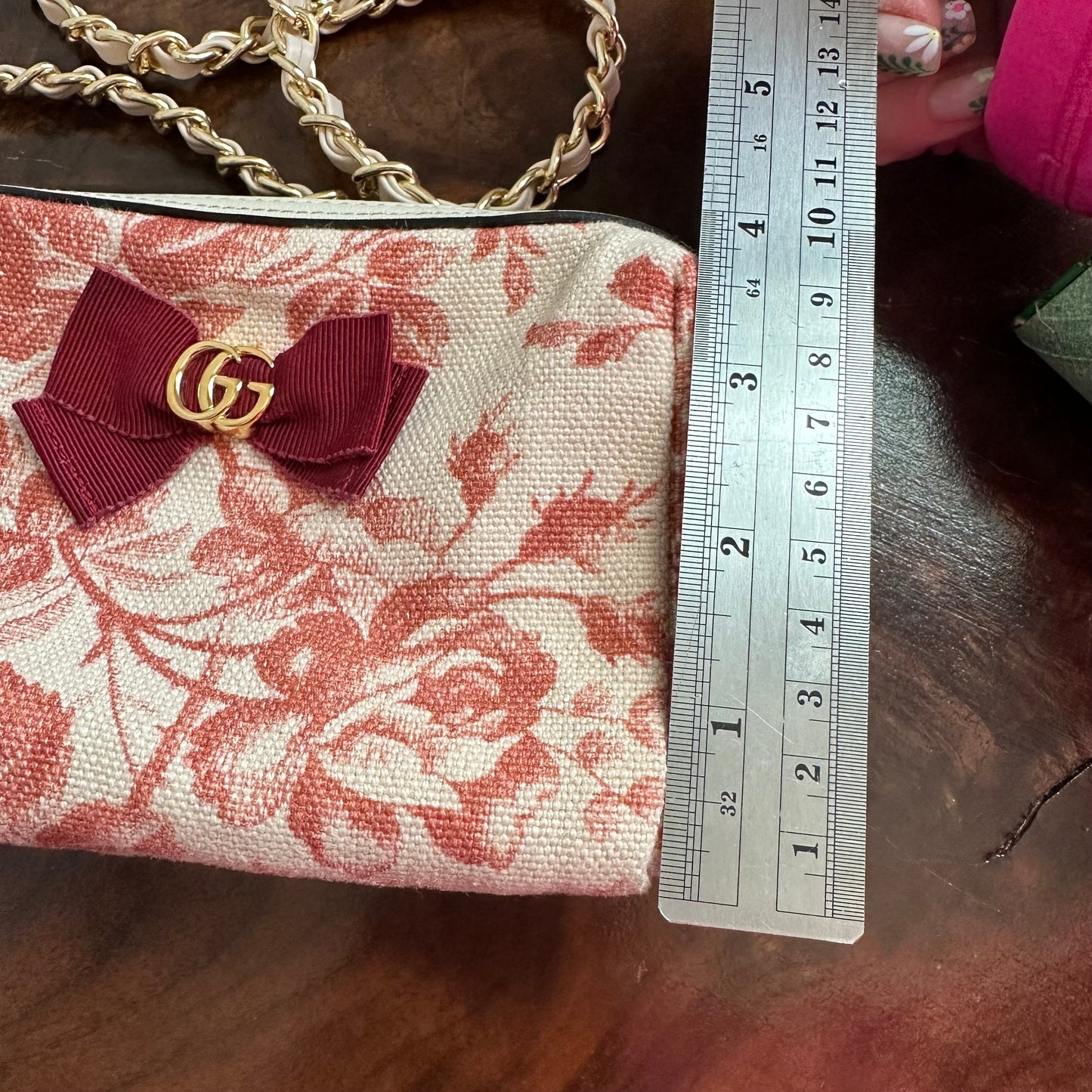 The Junco Crossbody - Gucci GG Floral Bow Bag