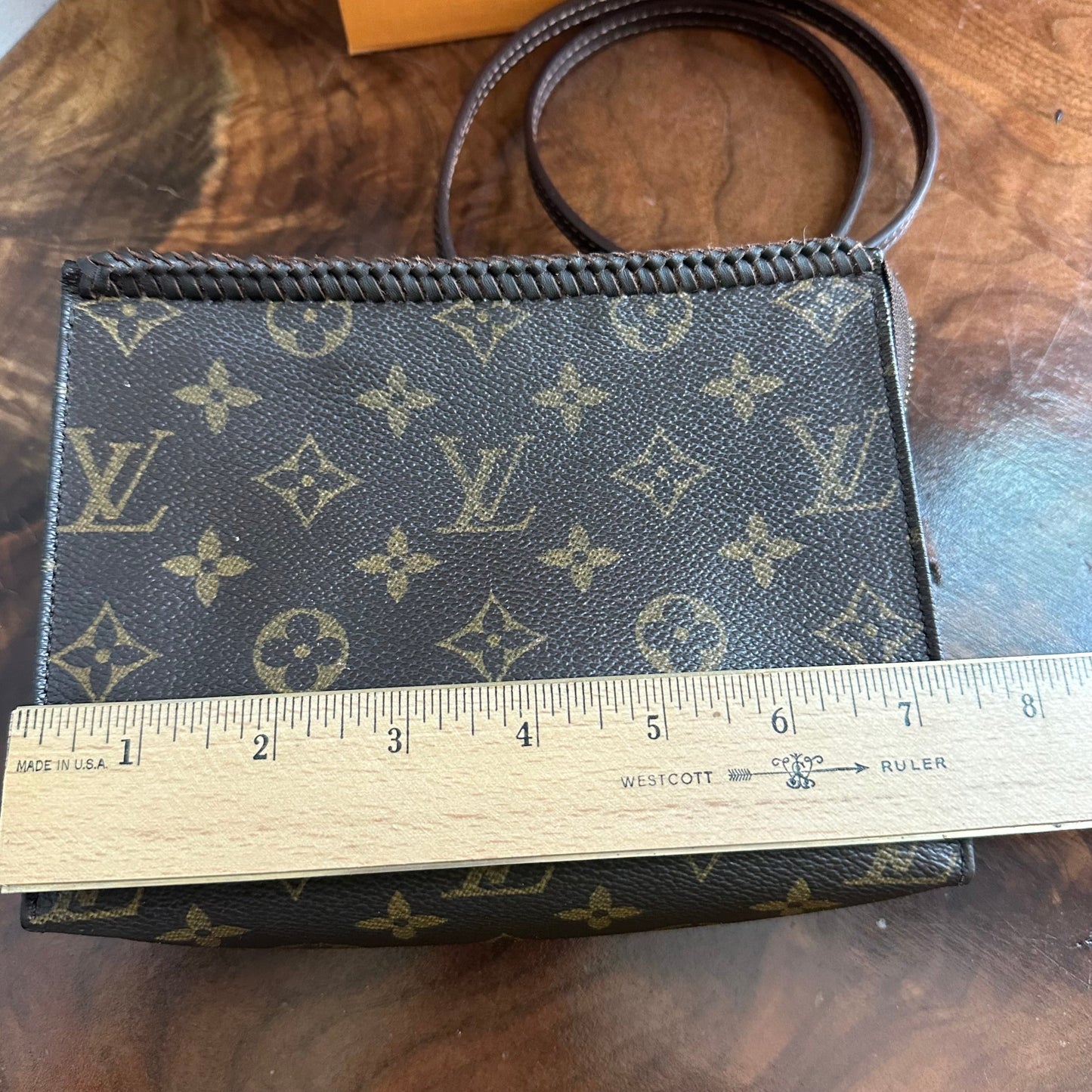 The Cygnet Crossbody -Orvis bags Monogram in Chocolate