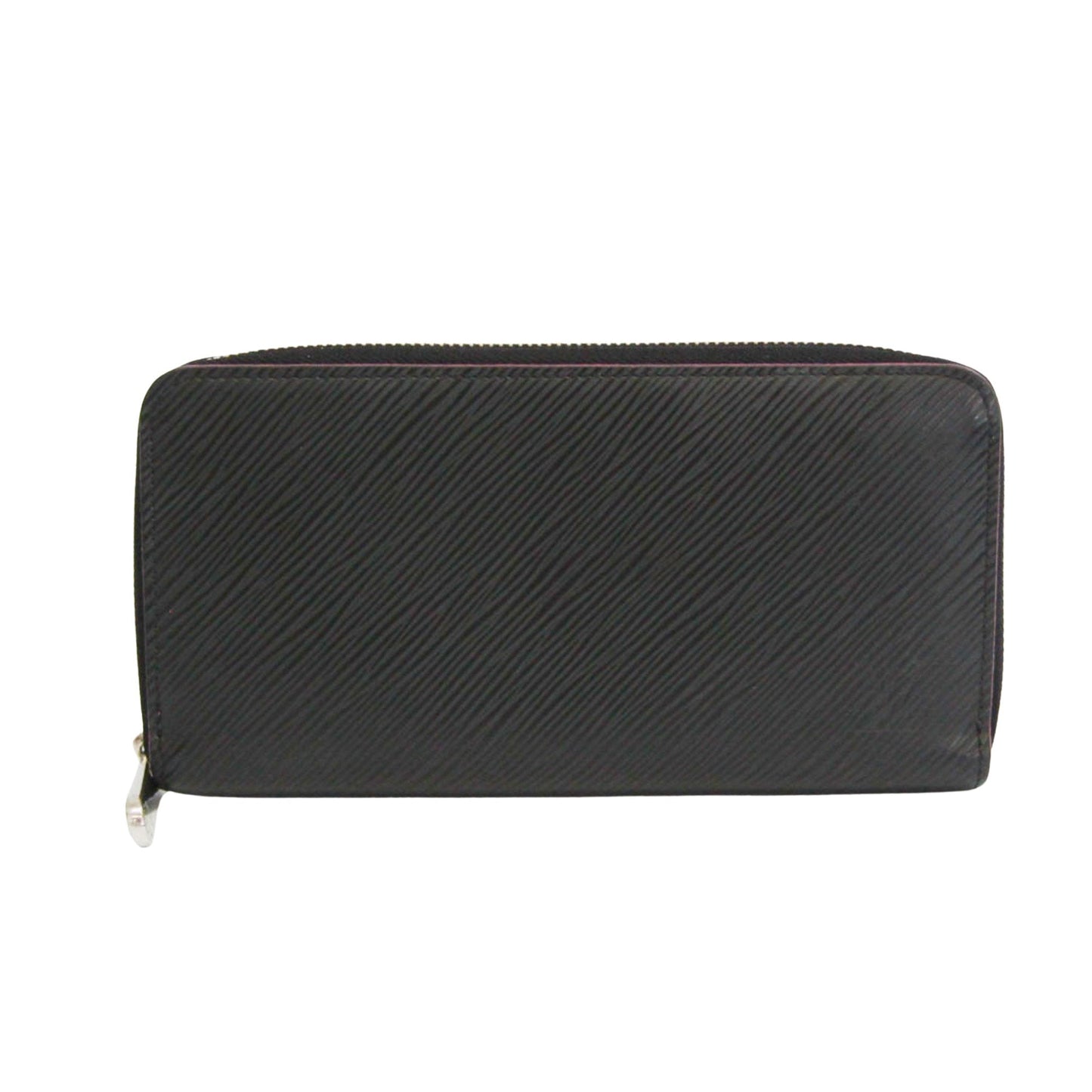 Louis Vuitton Zippy Wallet Black Leather Wallet ()