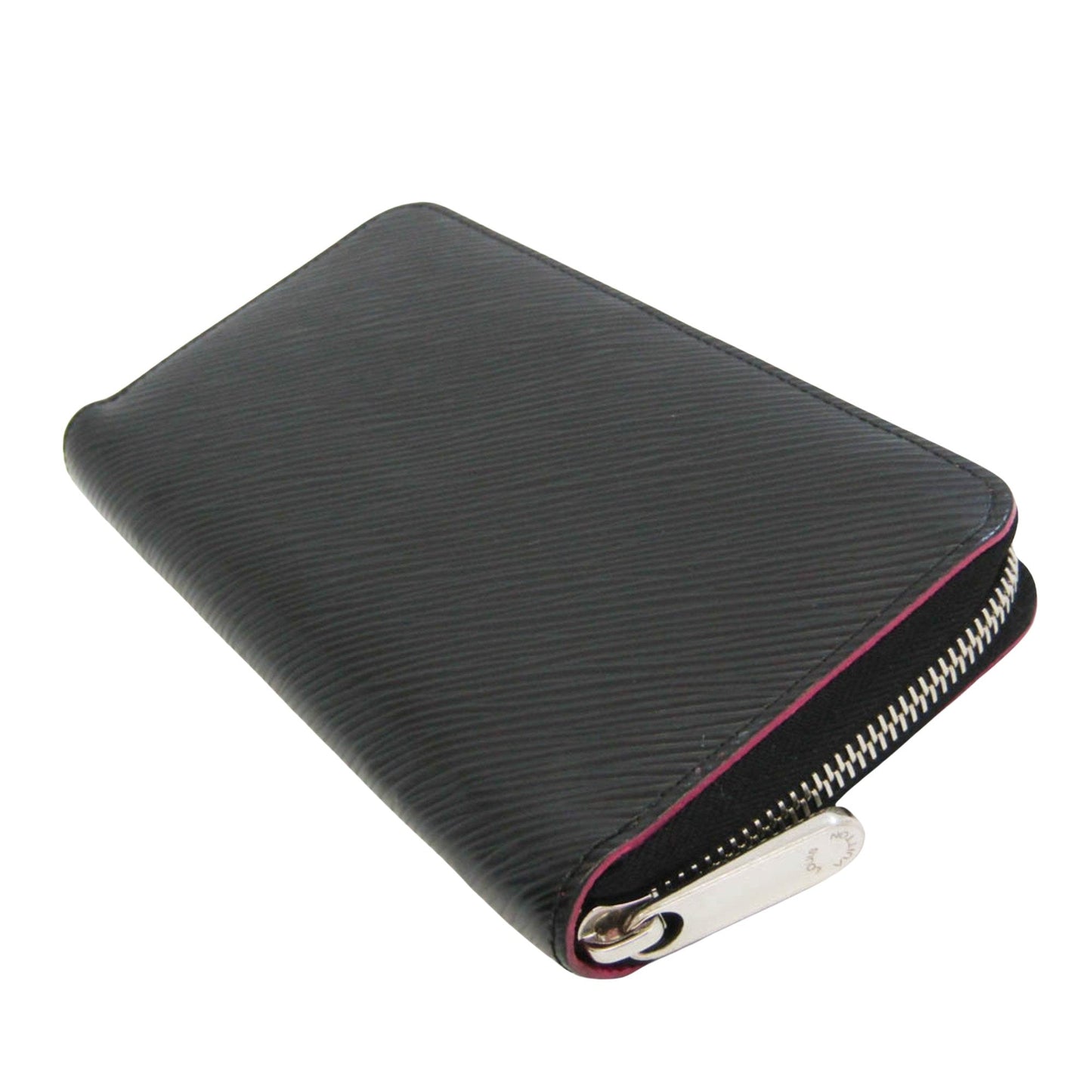 Louis Vuitton Zippy Wallet Black Leather Wallet