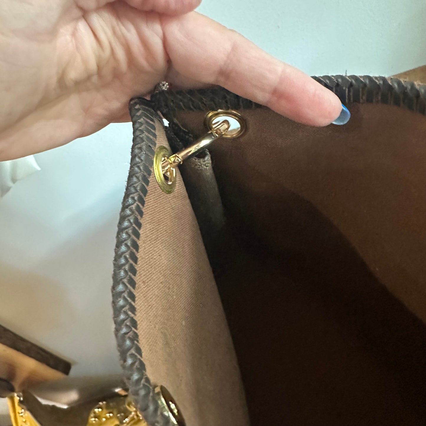 The Swan Crossbody -Orvis bags Damier in Brown