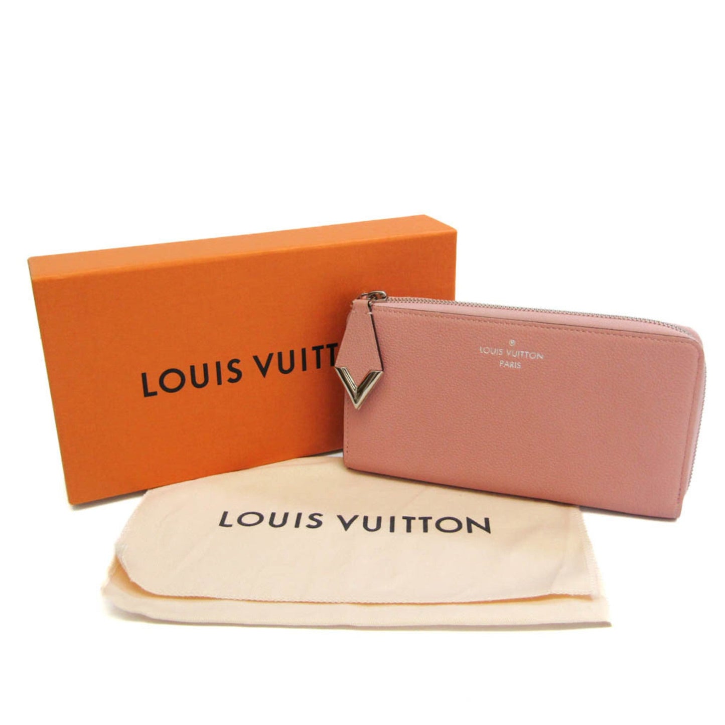 Louis Vuitton Comete Pink Leather Wallet