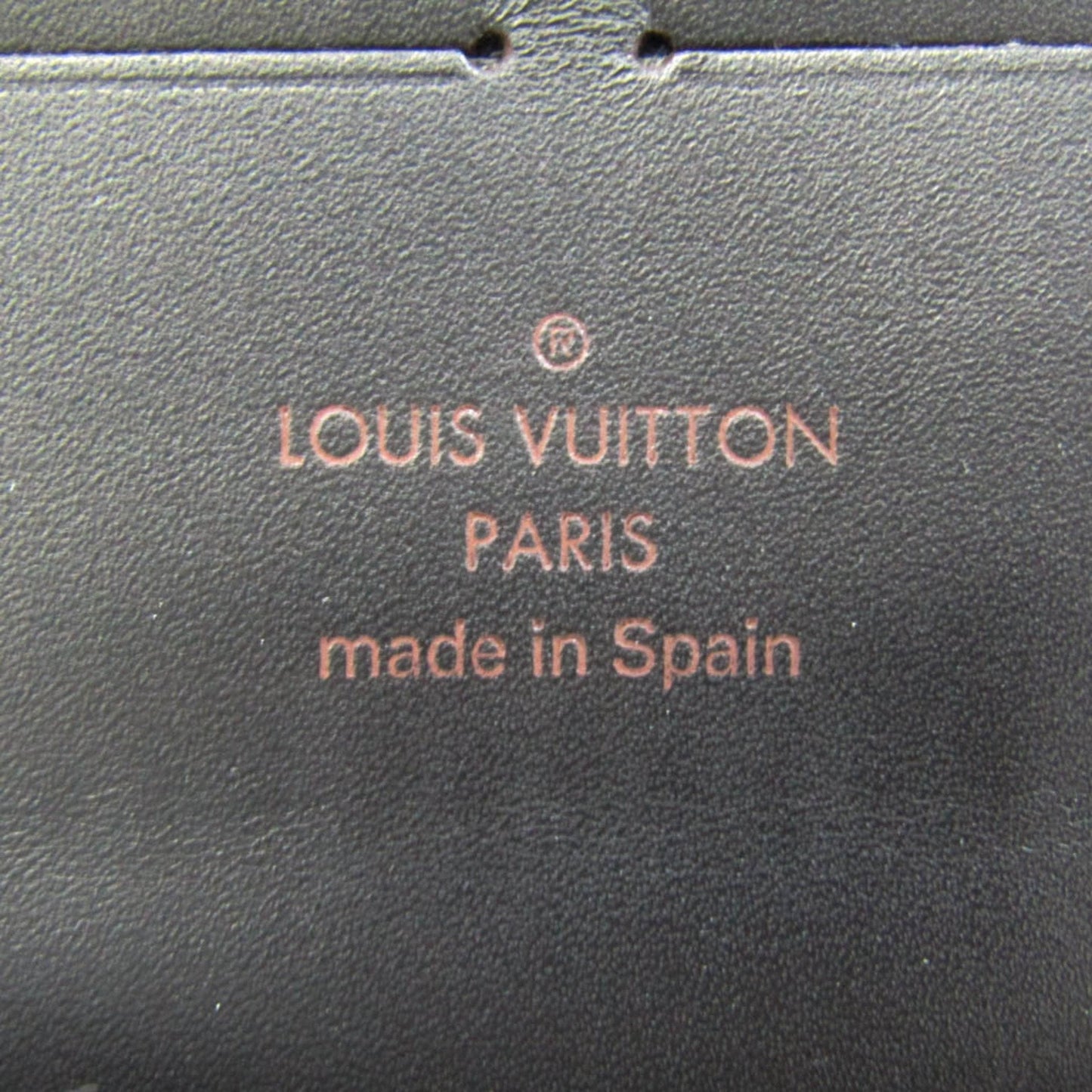 Louis Vuitton Zippy Organizer Brown Leather Wallet
