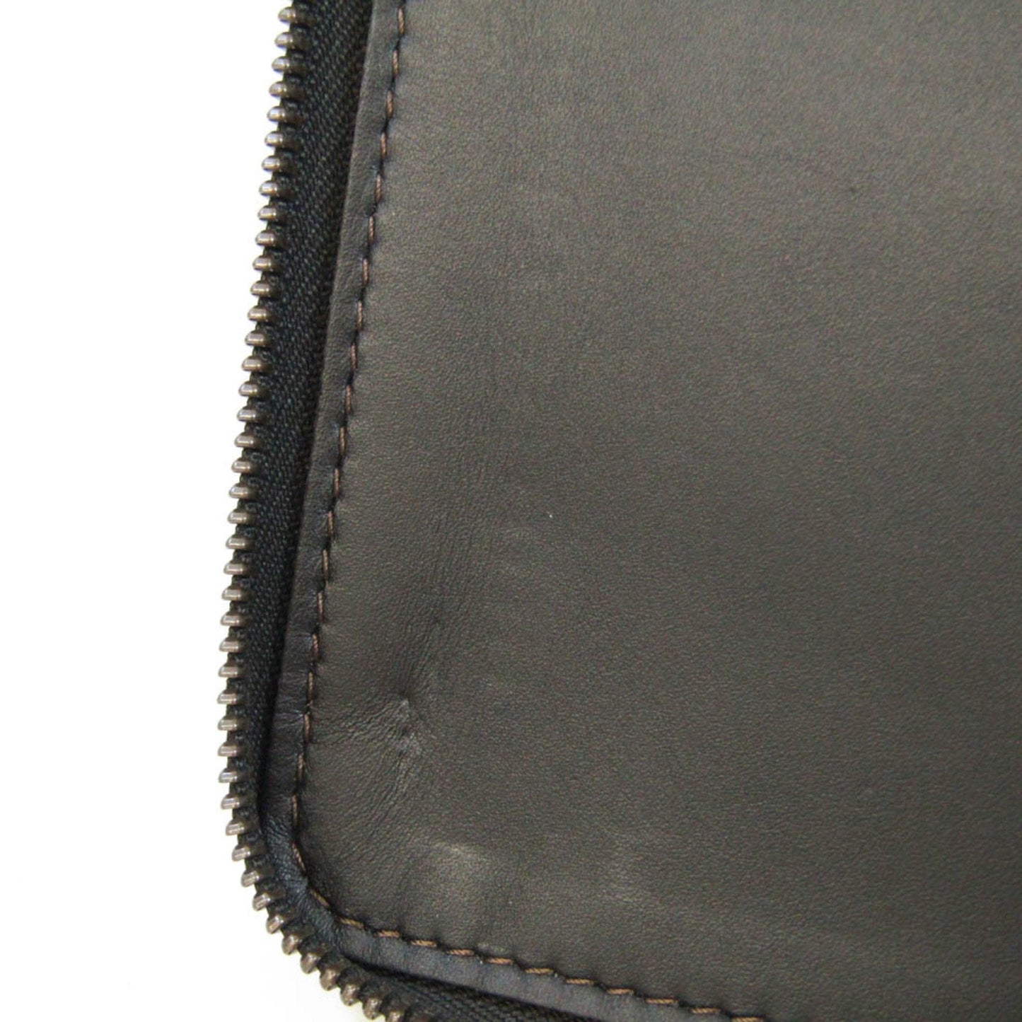 Louis Vuitton Zippy Organizer Brown Leather Wallet