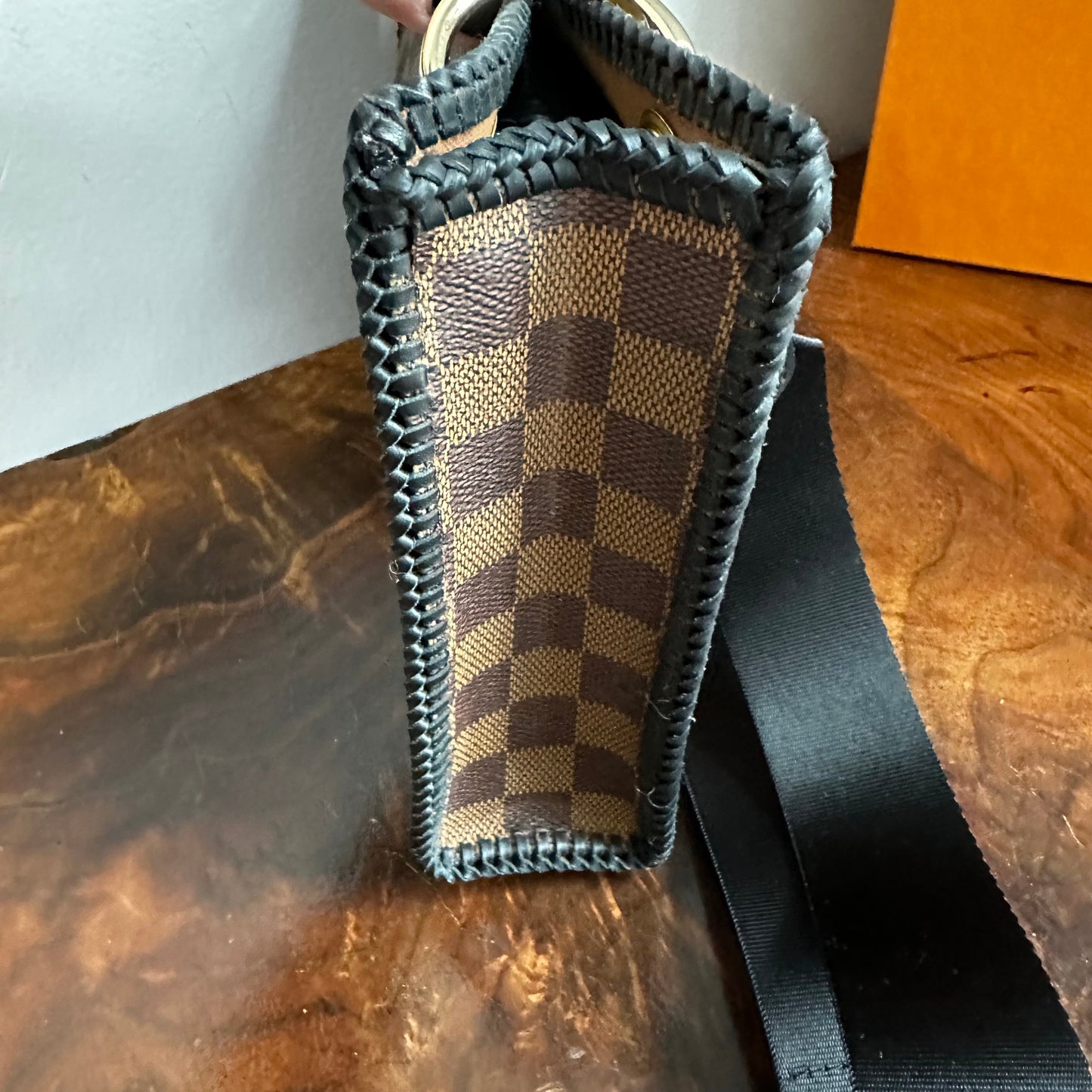 The Swan Crossbody -Orvis bags Damier in Black