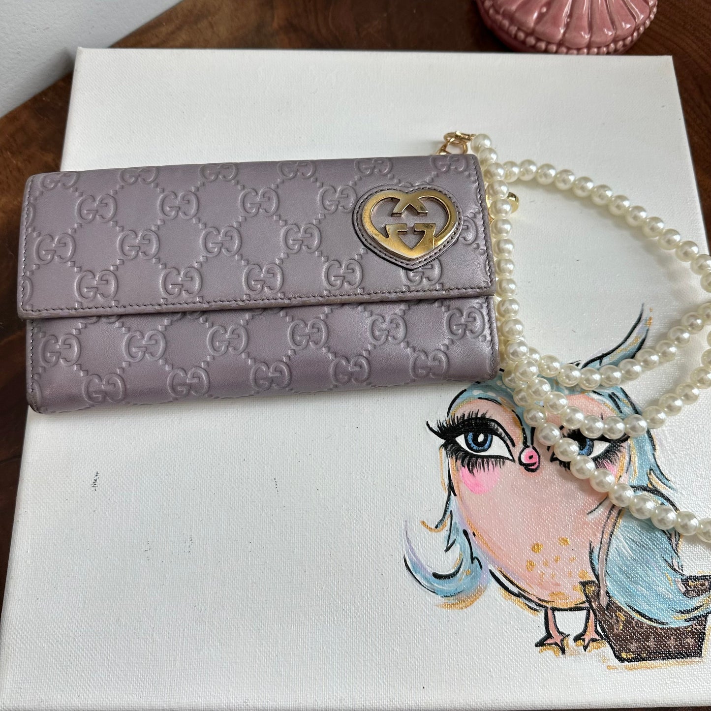 The Junco Wallet/Crossbody - Orvis bags GG in Pale Purple