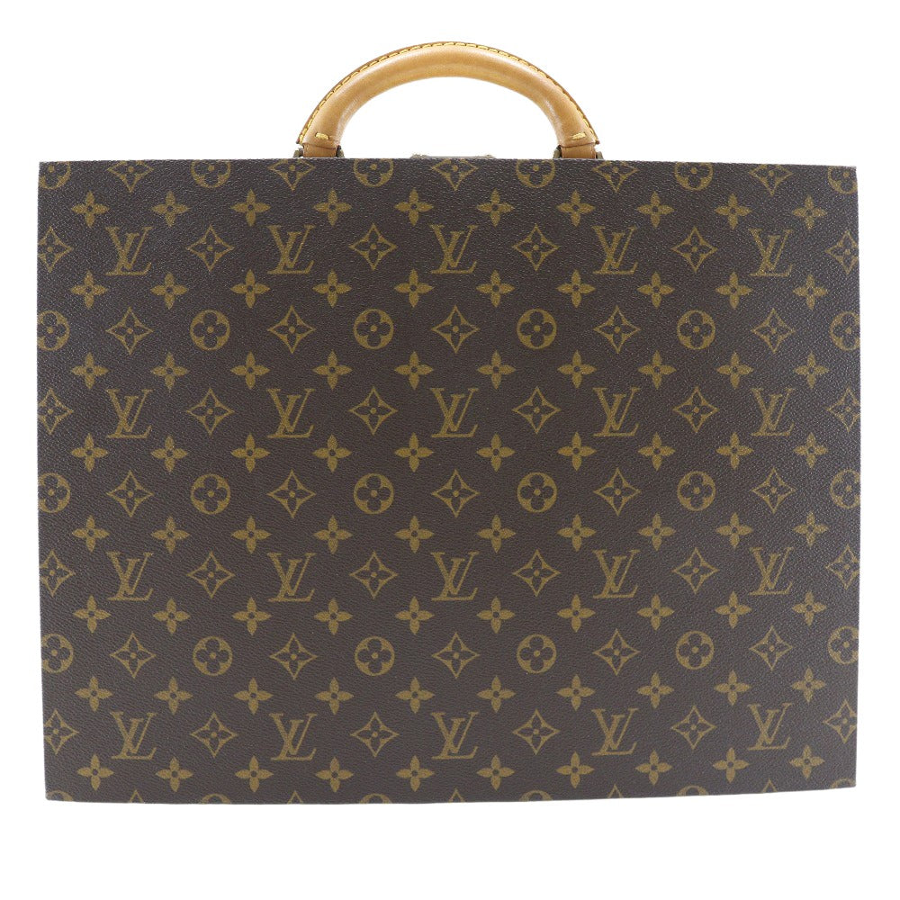 Louis Vuitton Brown Canvas Briefcase Bag