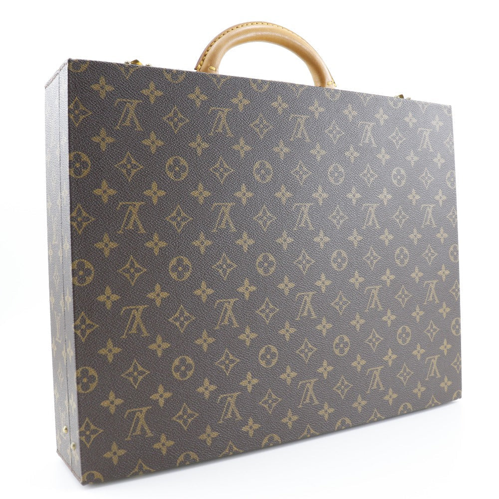 Louis Vuitton Brown Canvas Briefcase Bag