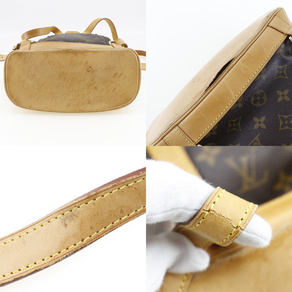 Louis Vuitton Montsouris Brown Canvas Backpack Bag