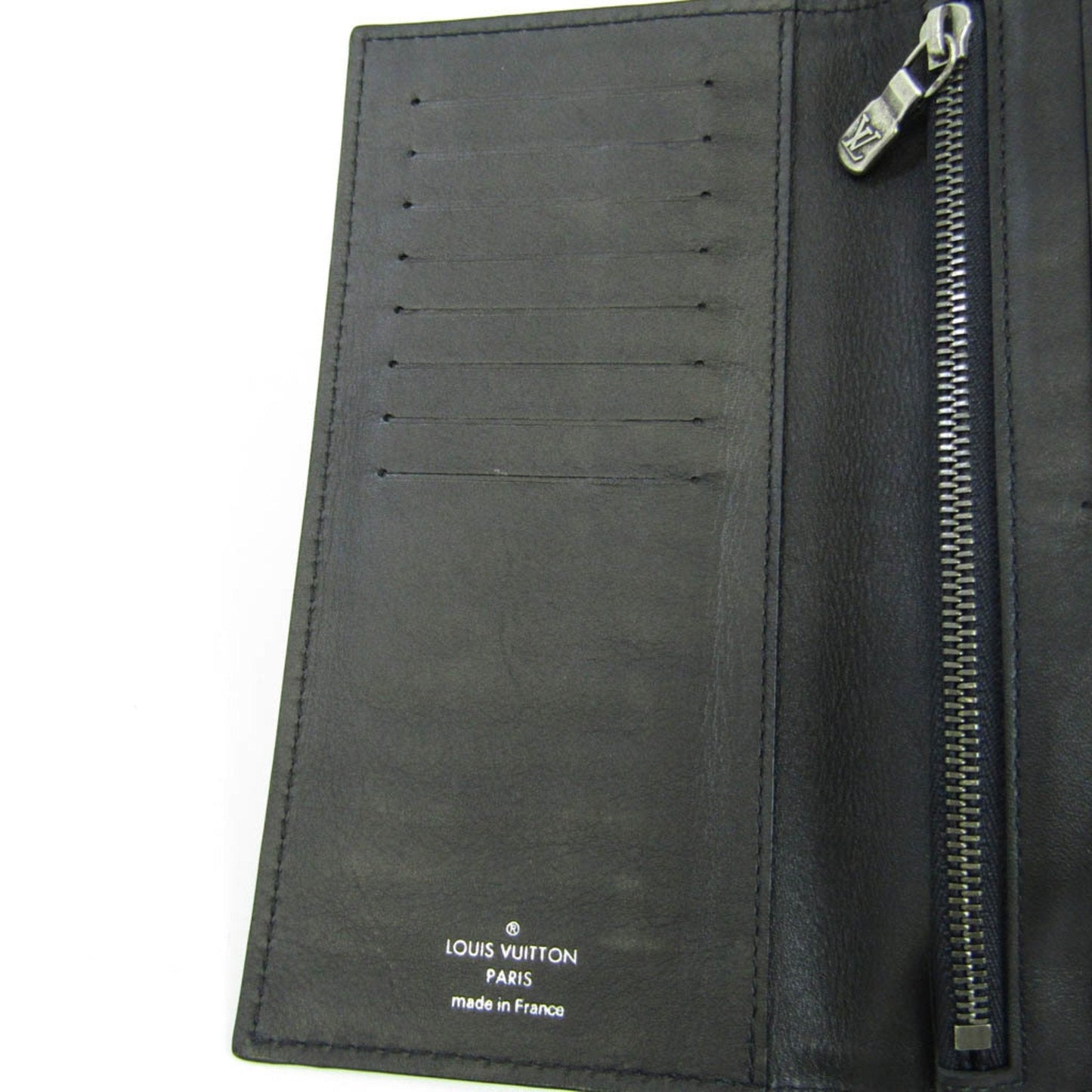 Louis Vuitton Portefeuille Long Navy Leather Wallet