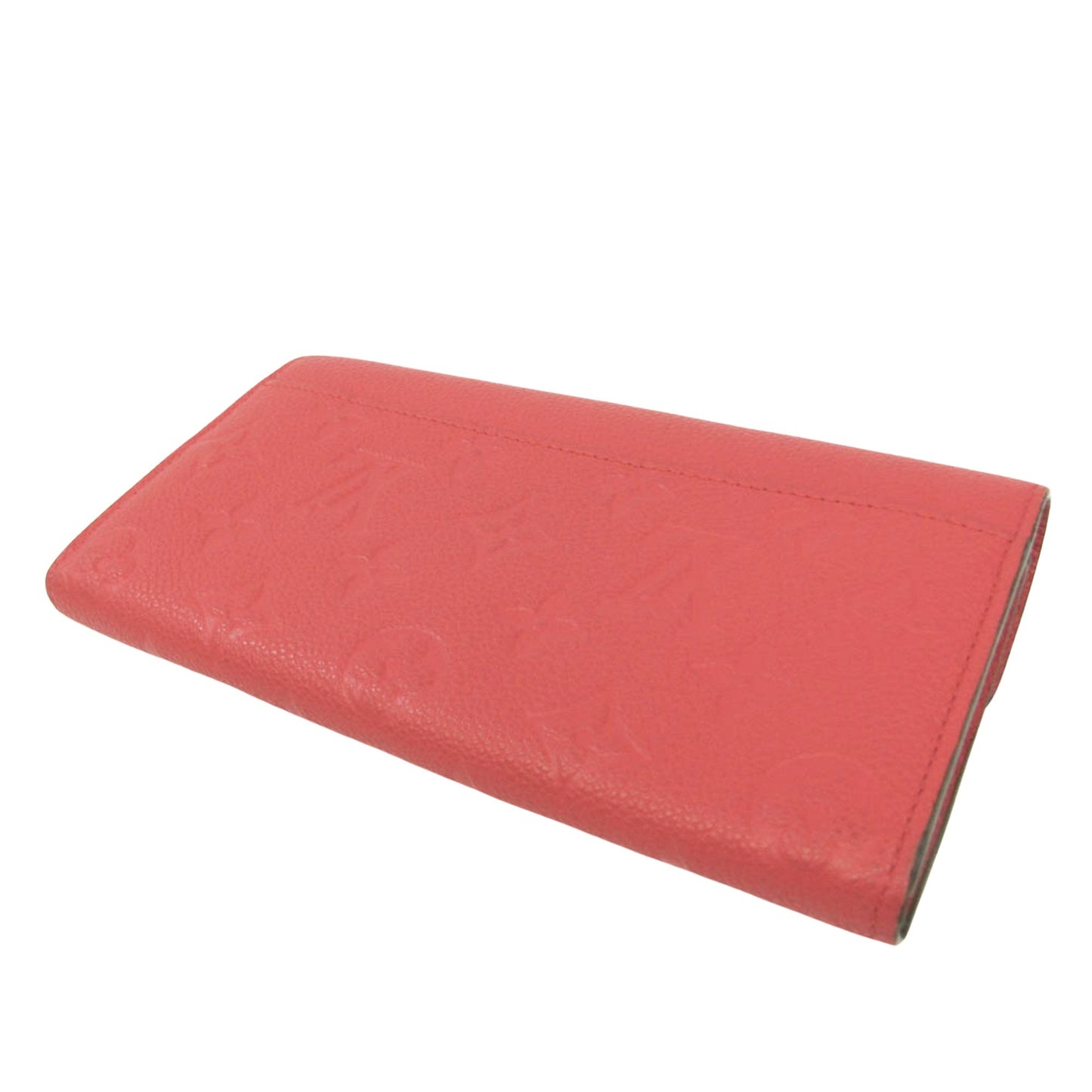 Louis Vuitton Portefeuille Sarah Red Leather Wallet