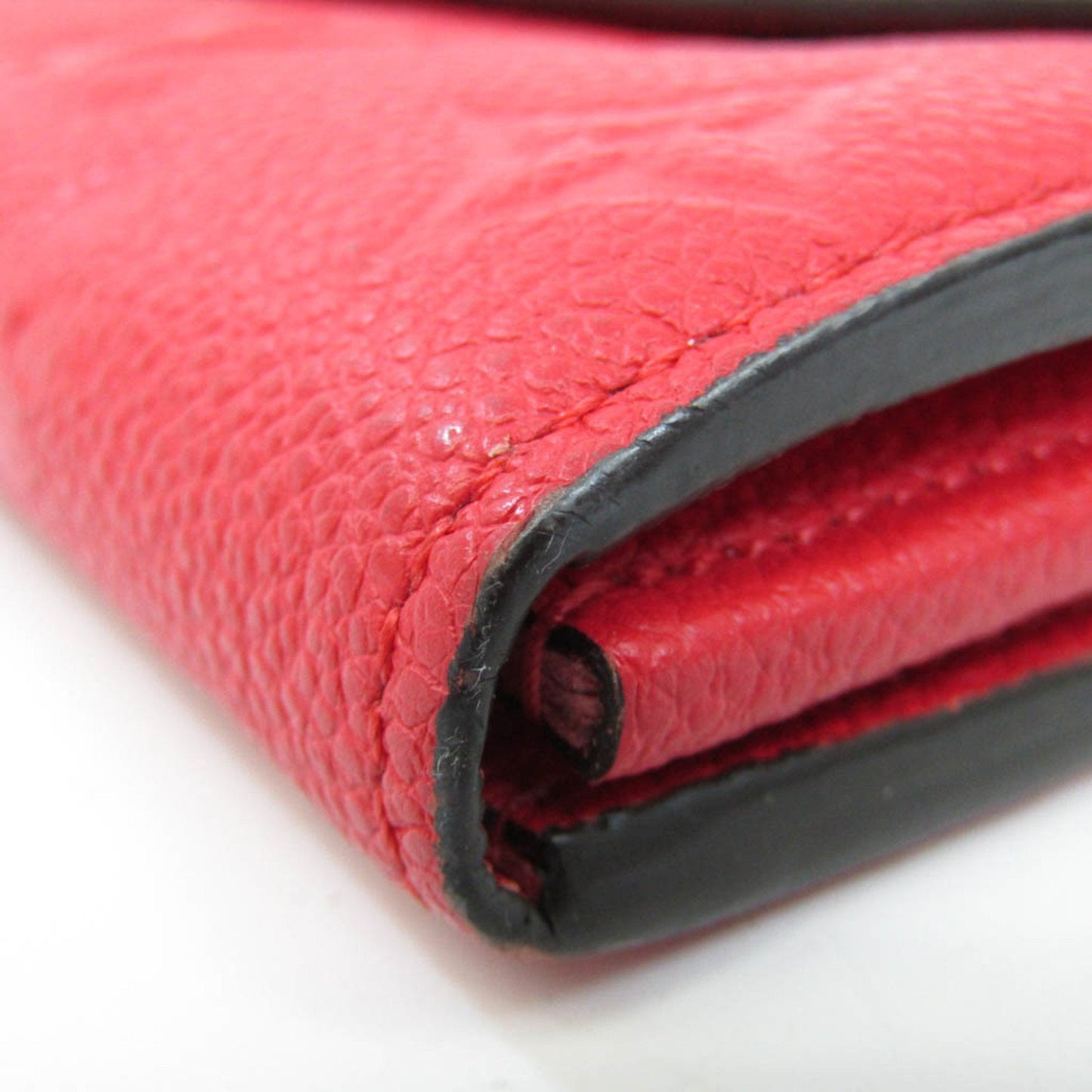 Louis Vuitton Portefeuille Sarah Red Leather Wallet