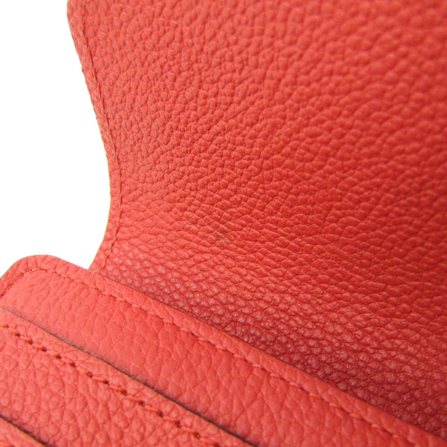 Louis Vuitton Portefeuille Sarah Red Leather Wallet
