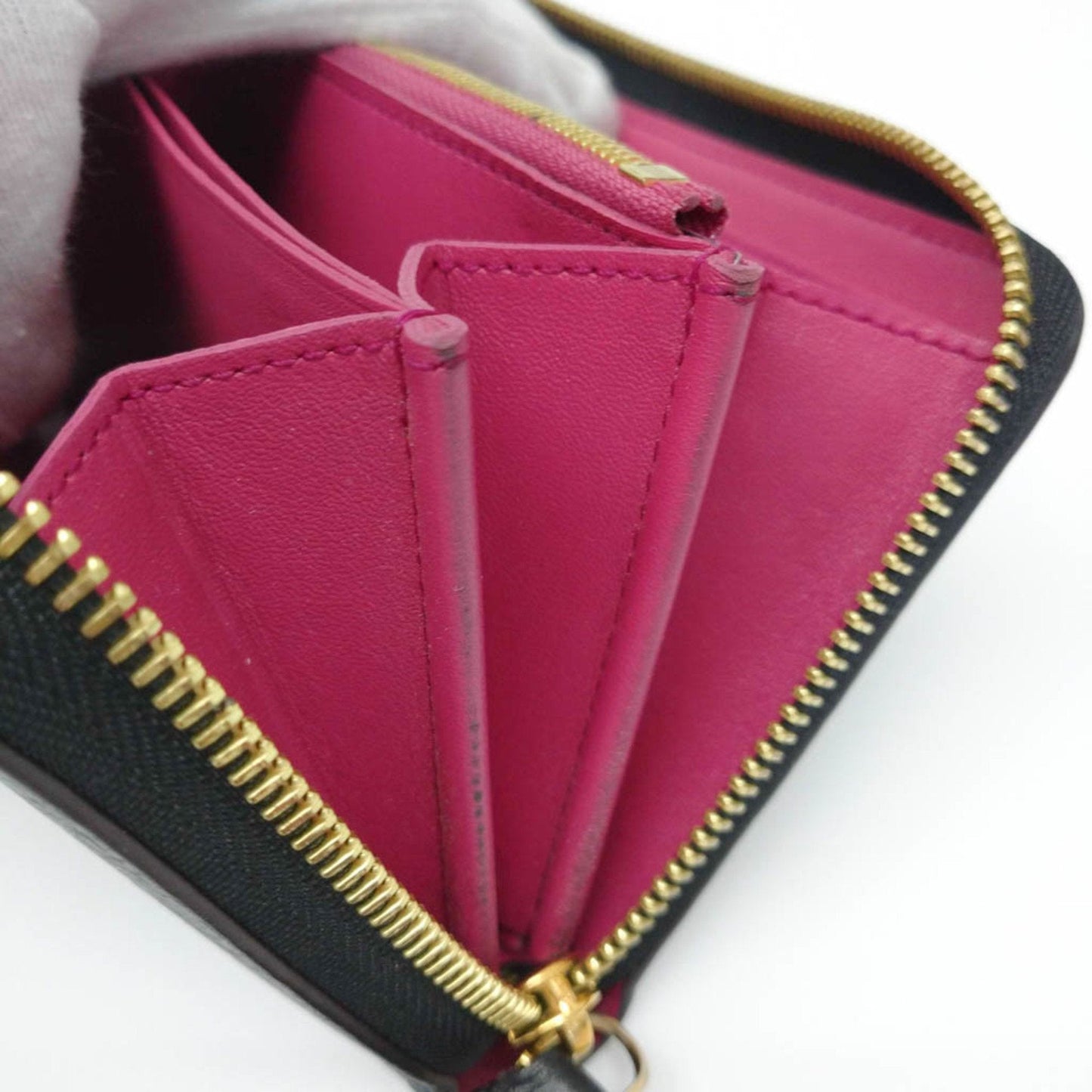 Louis Vuitton Portefeuille Comète Black Leather Wallet