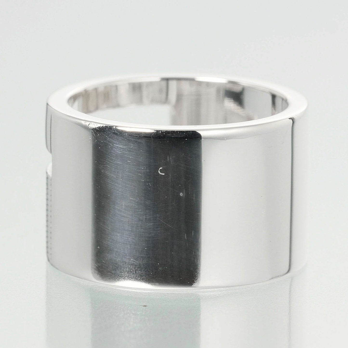 Gucci Logo G Silver Silver Ring Jewelry
