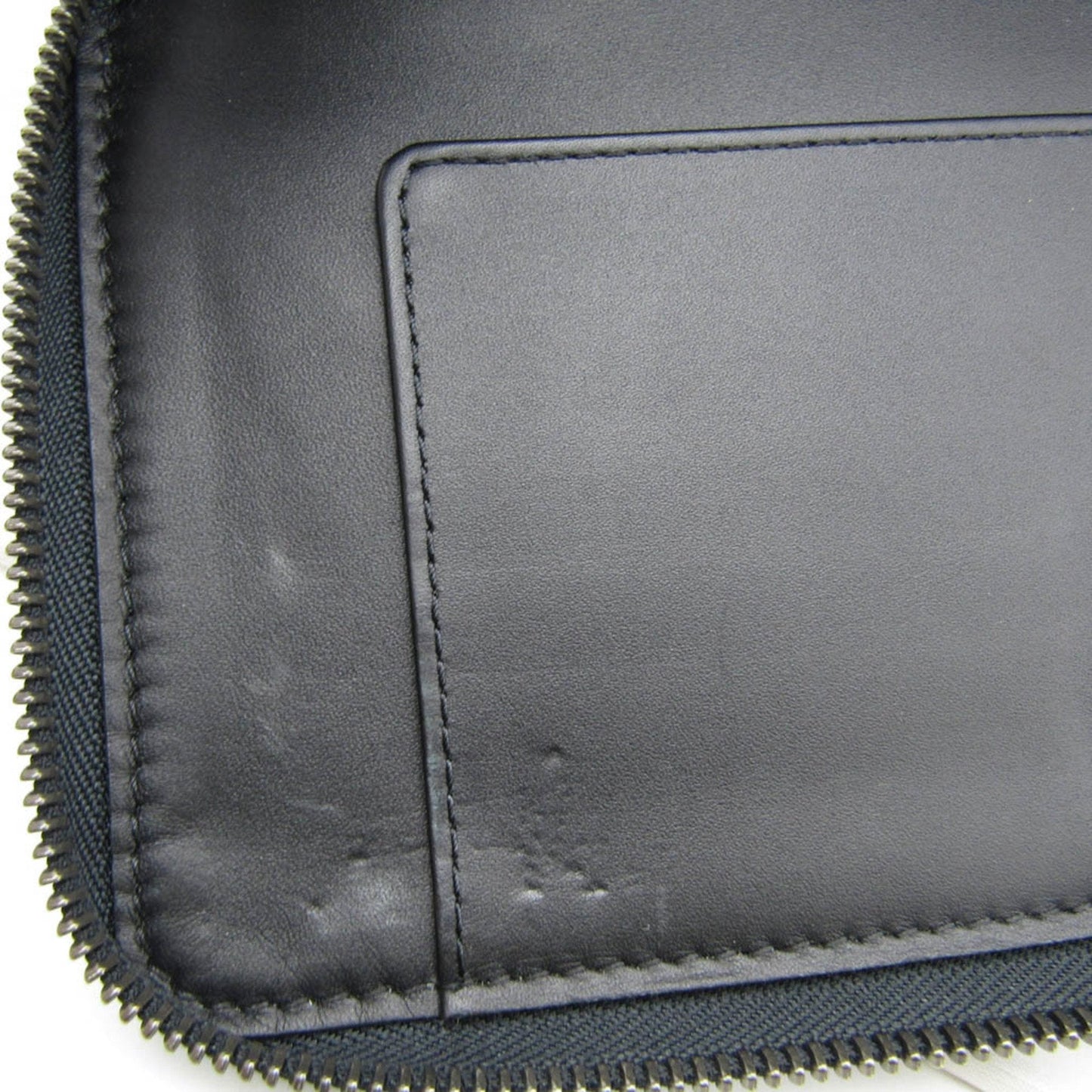 Louis Vuitton Portefeuille Zippy Grey Leather Wallet