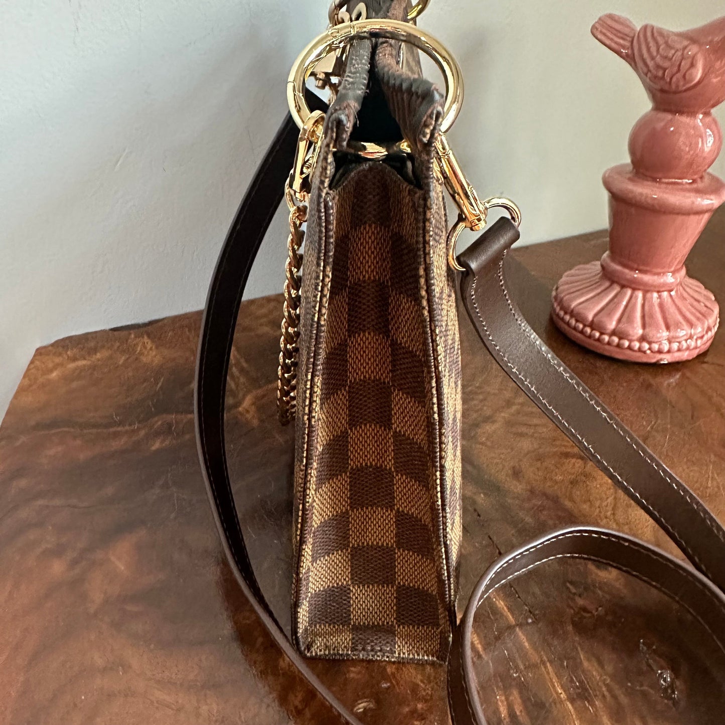 The Swan Crossbody -Orvis bags Damier in Brown