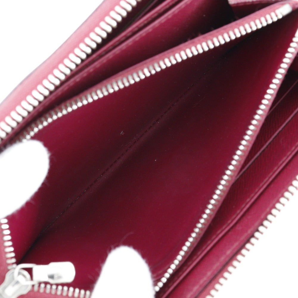 Louis Vuitton Zippy Wallet Red Leather Wallet