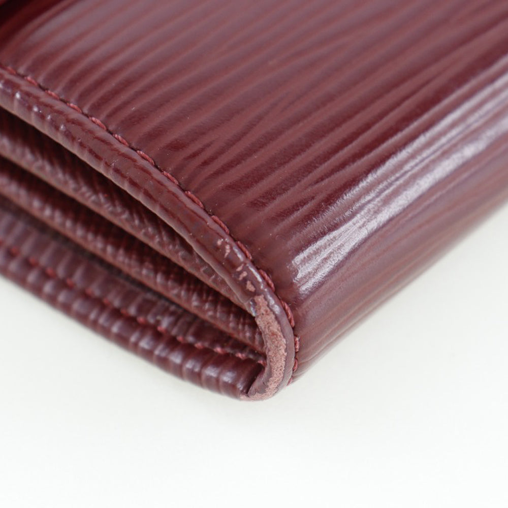 Louis Vuitton Sarah Red Leather Wallet