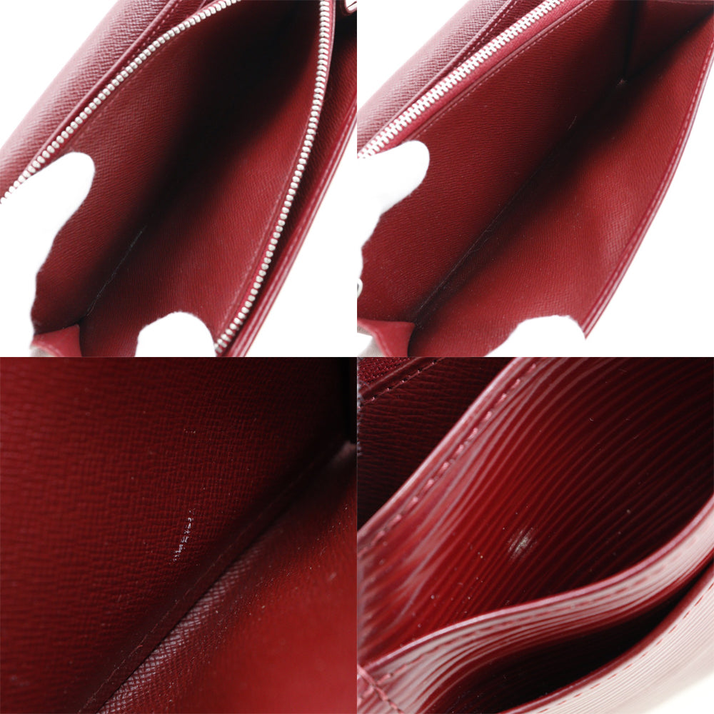 Louis Vuitton Sarah Red Leather Wallet
